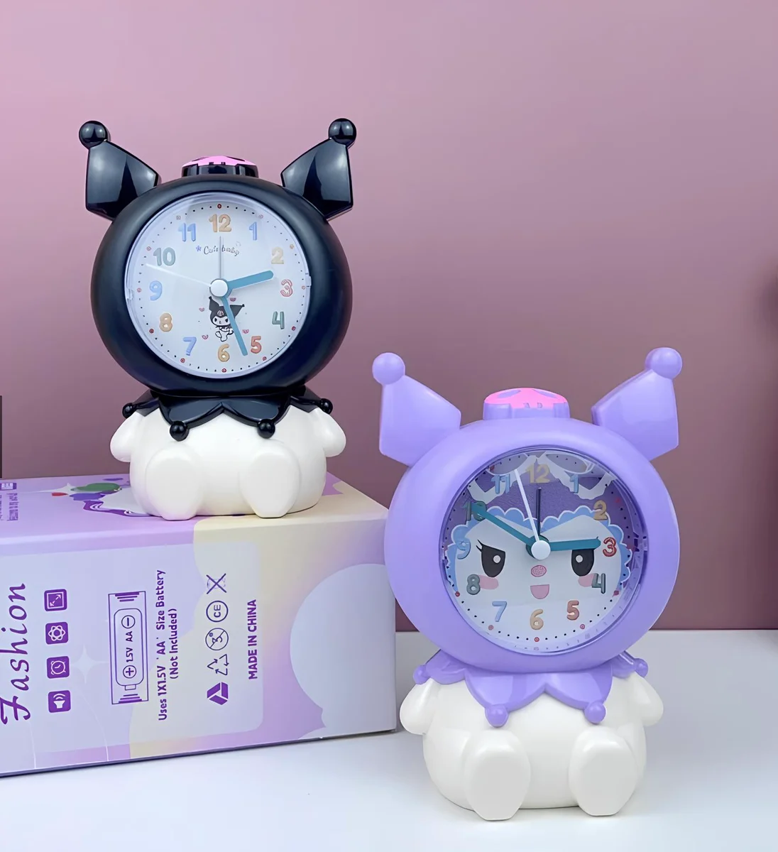 Kuromi Masa Üstü Çalar Saat Model 2