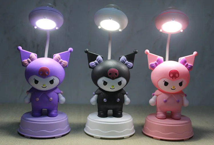 Kuromi Temalı Modern Masa Lambası Çalışma ve Okuma Işığı