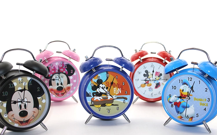 Just Cheap Store Kuromi,Hello Kitty,Mickey Mouse Masa Üstü Çalar Saat Alk3068