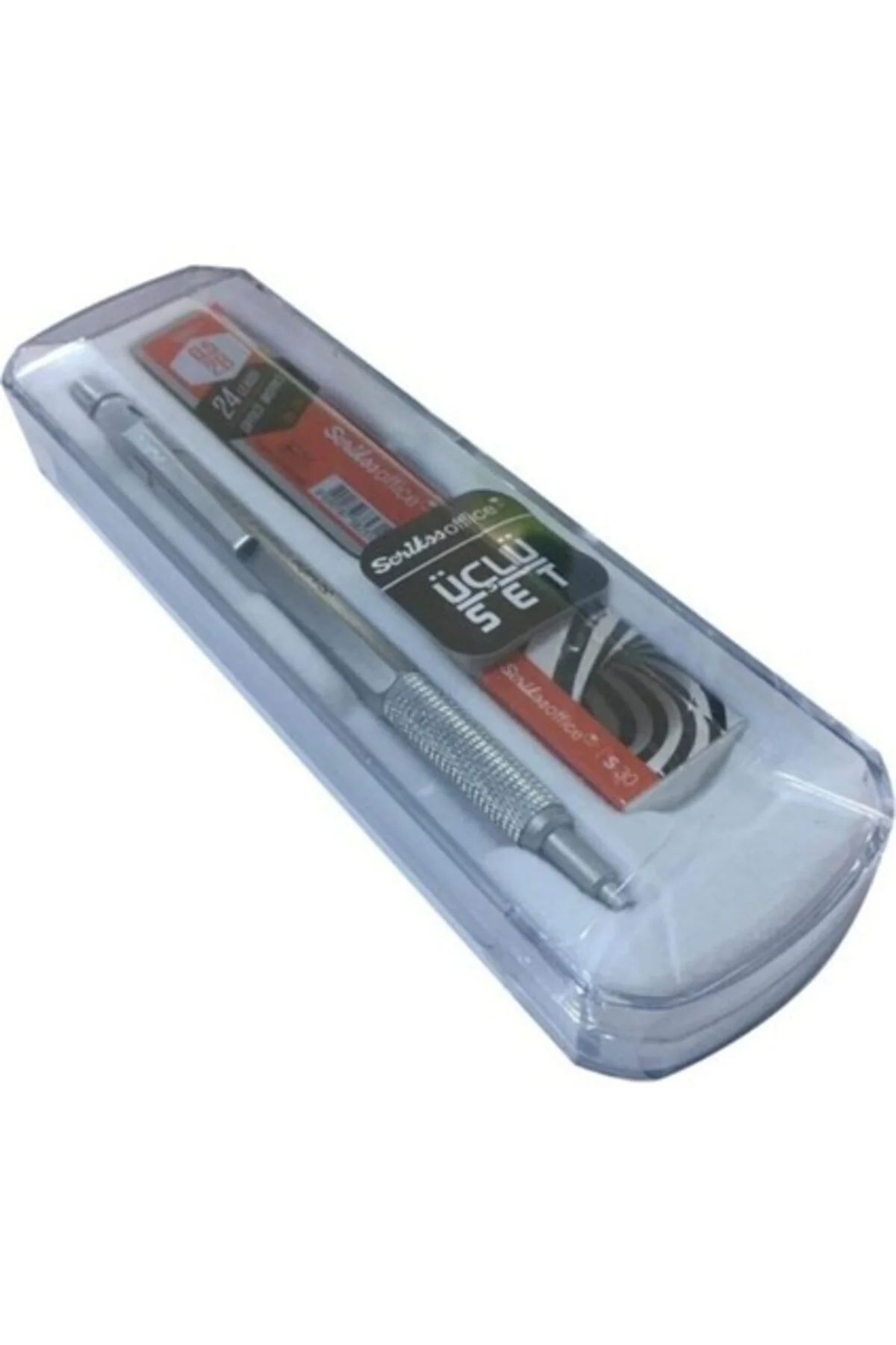 Kurşun Gri Graph-x 0.7 mm Kalem Silgi Uç Seti