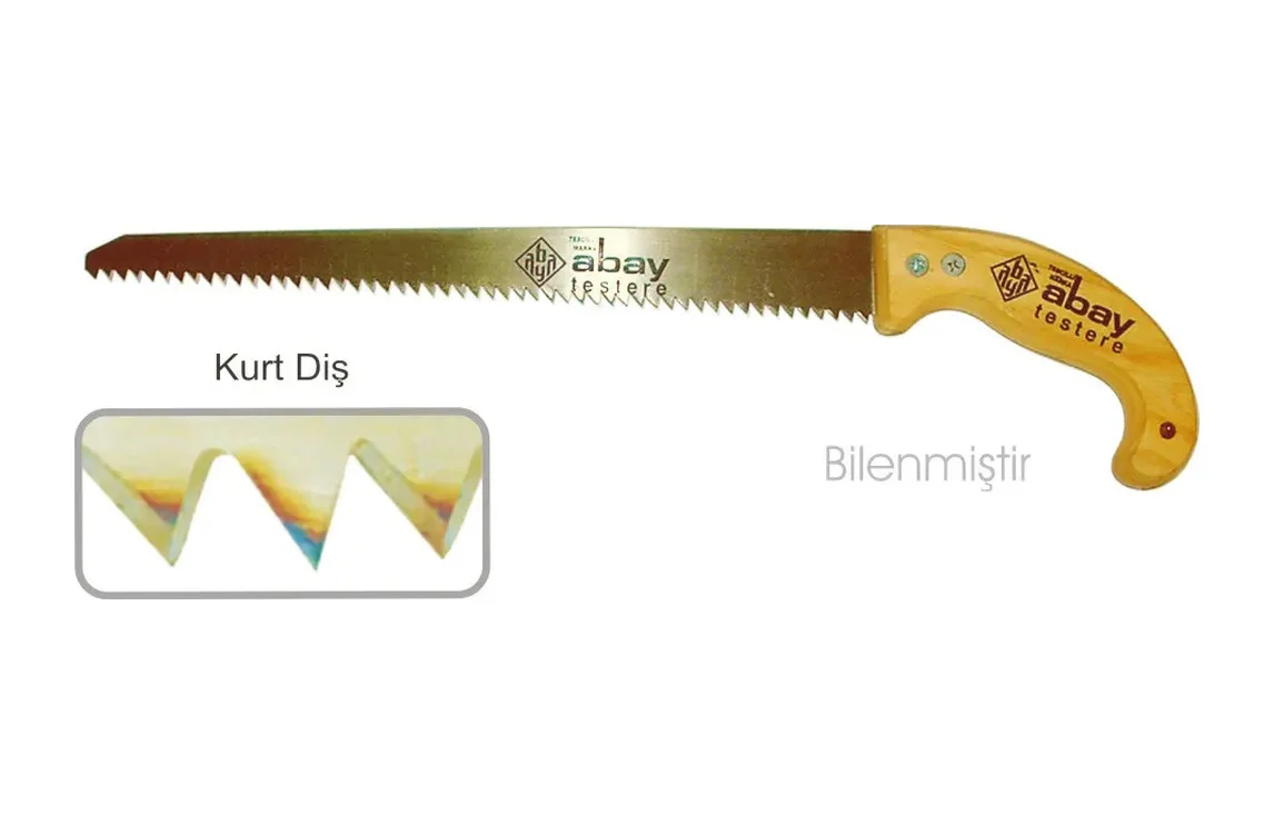 Kurt Diş Bağ Testere 35 Cm - Ahşap Sap