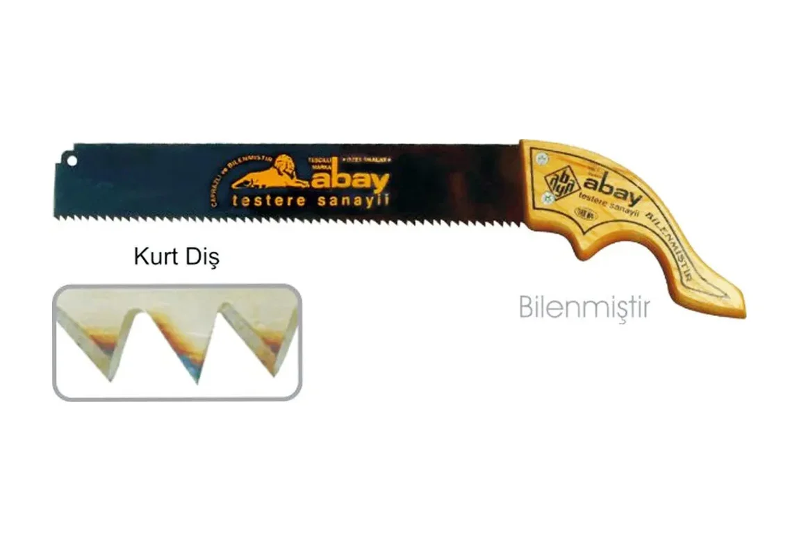 Kurt Diş El Testere 38 Cm - Ahşap Sap
