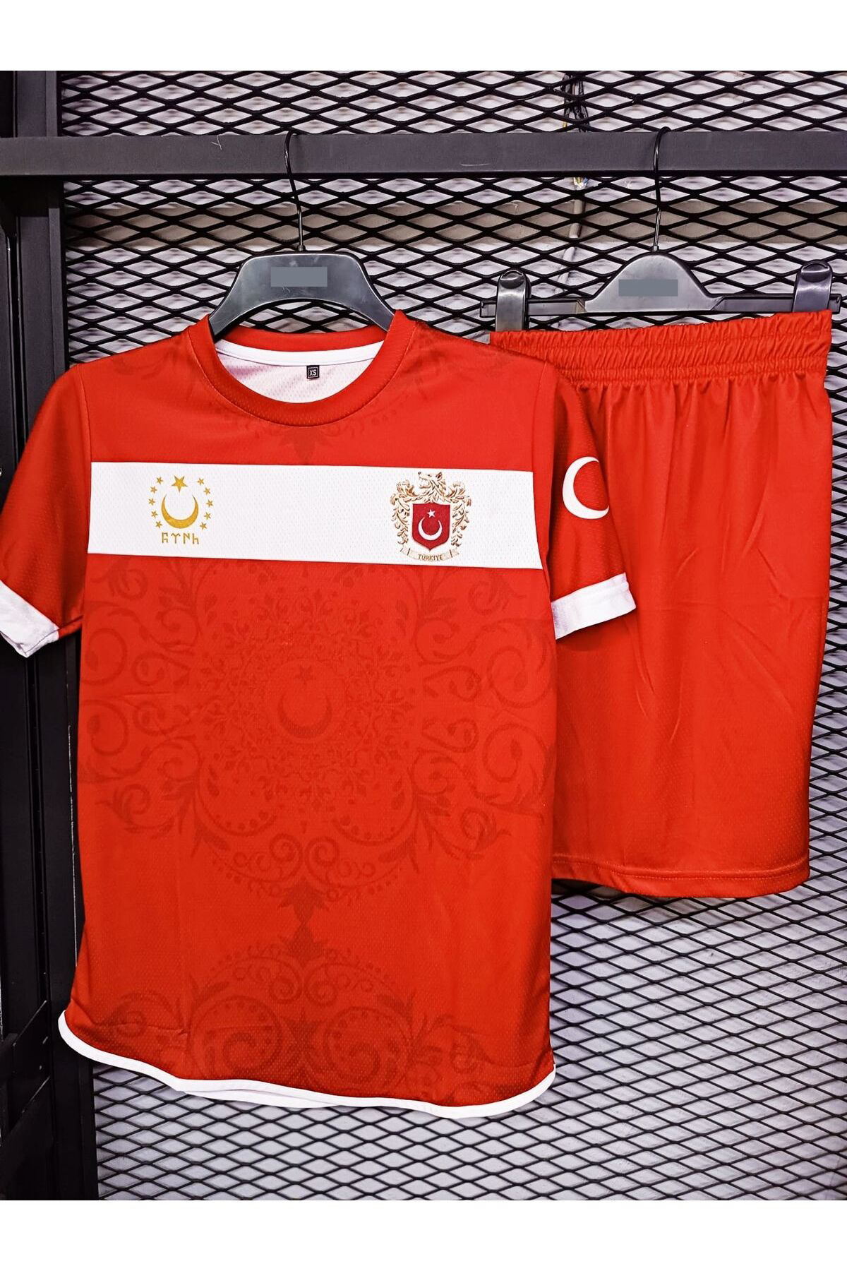 Sportech Kurt Motifli Yeni Nesil Türkiye Forma Takımı K0168 (Tek Kelime İs