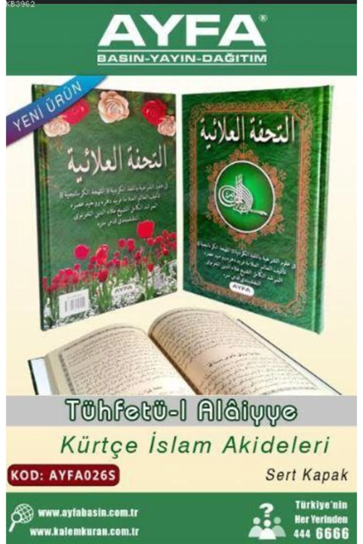 Kürtçe Tühfetül Alâiyye- Ciltli
