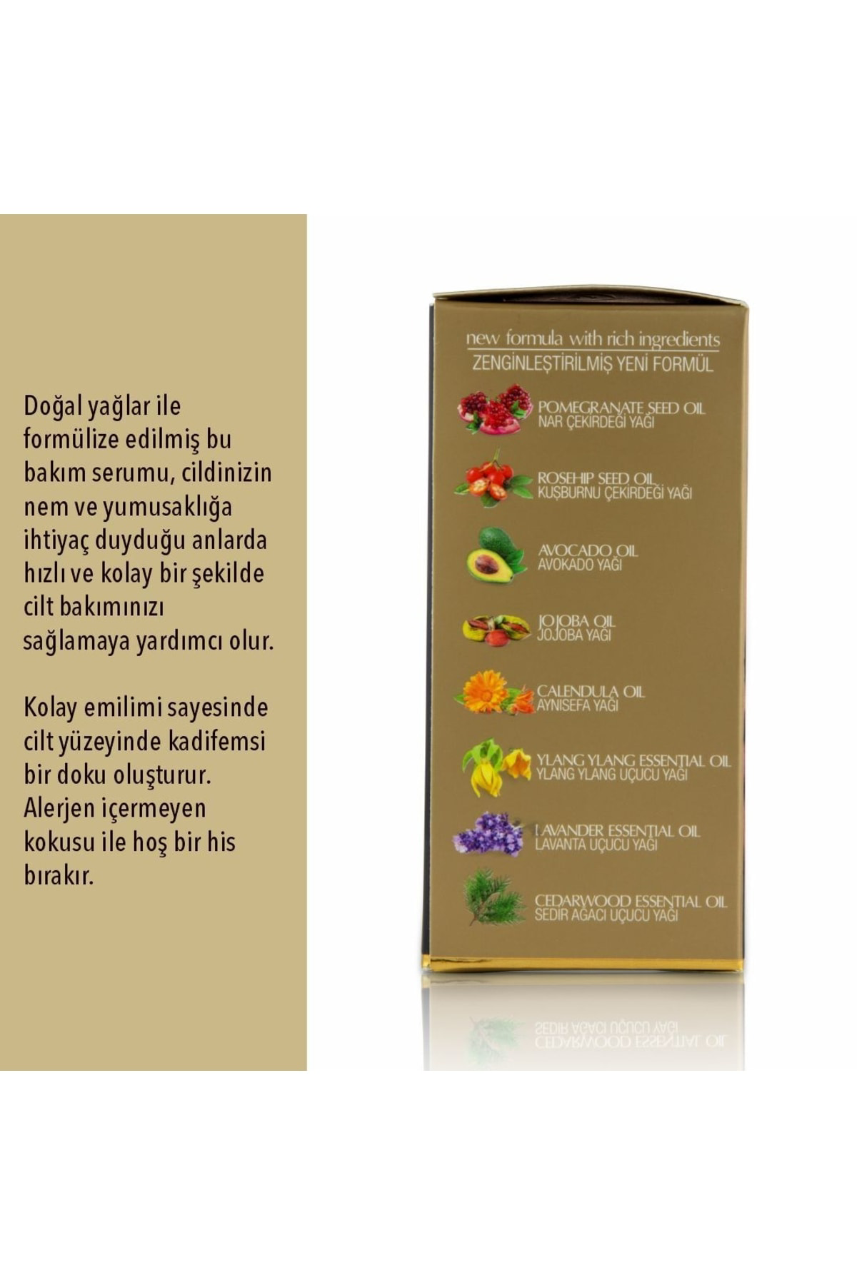 Kuru Ciltler Için Bakım Ve Nemlendirici Cilt Bakım Serumu Doğadan