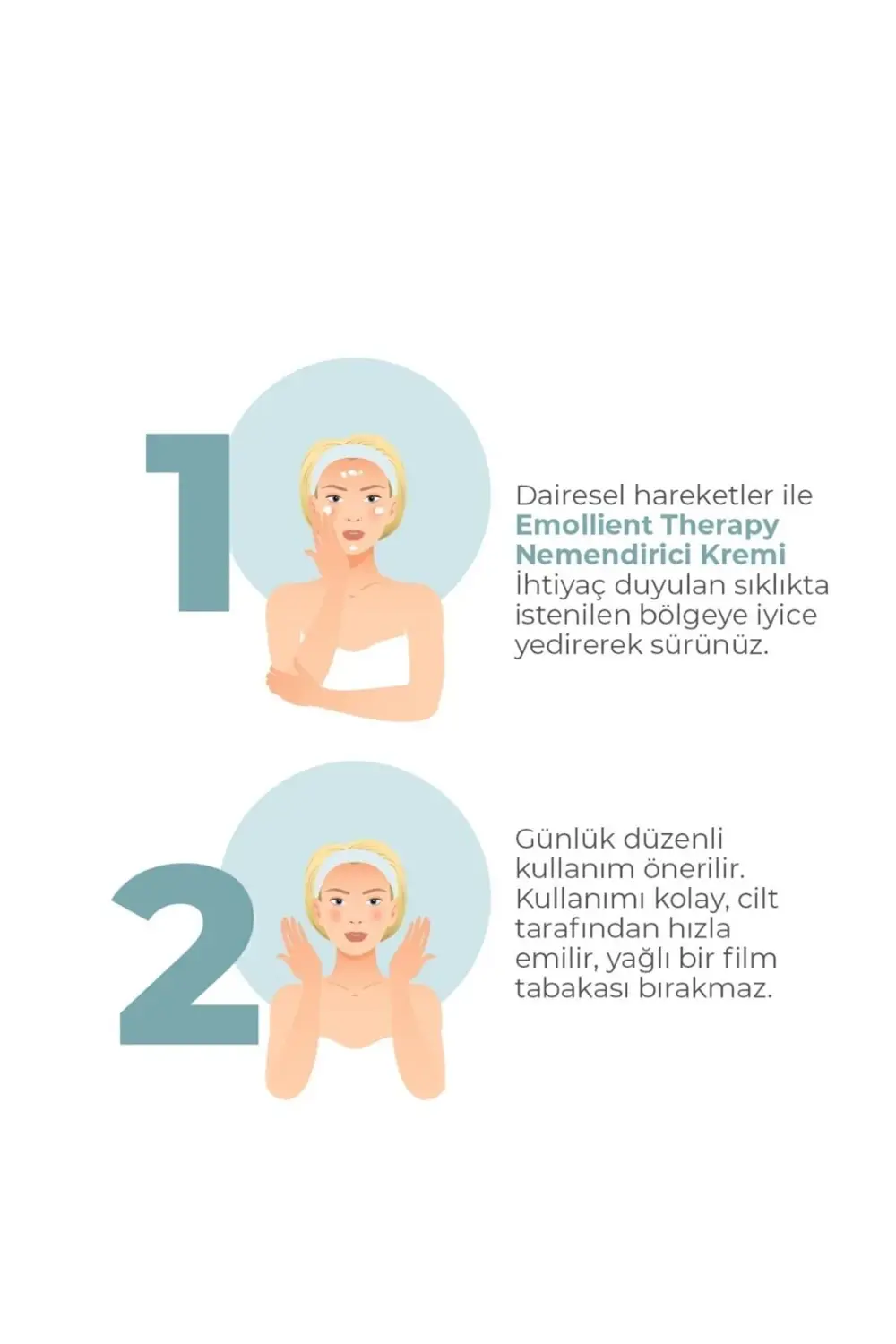 Kuru Ciltler Ve Yağlı, Akneye Eğimli Ciltler Için Nemlendirici Em