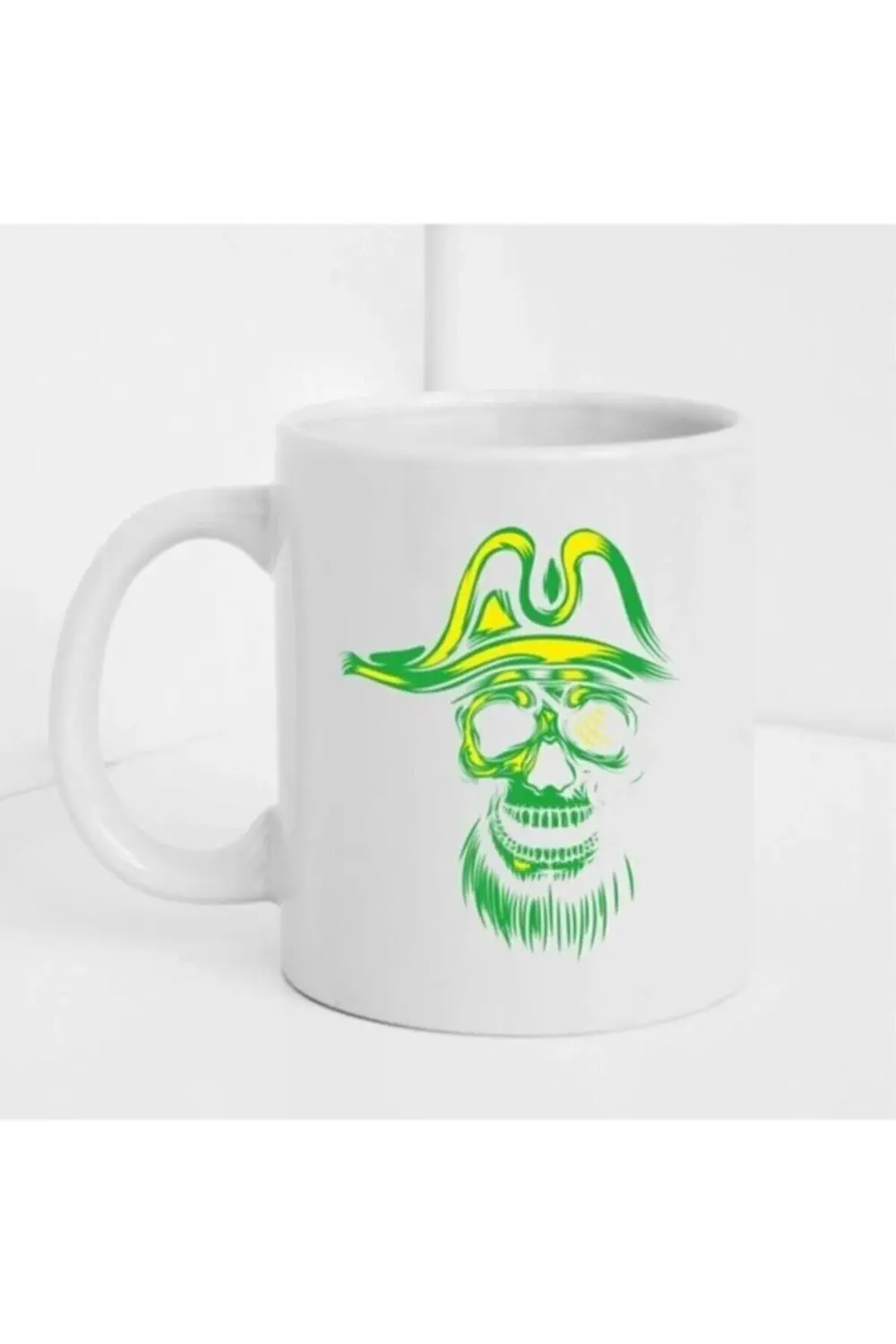 Kuru Kafa Desenli Baskılı Kupa/bardak