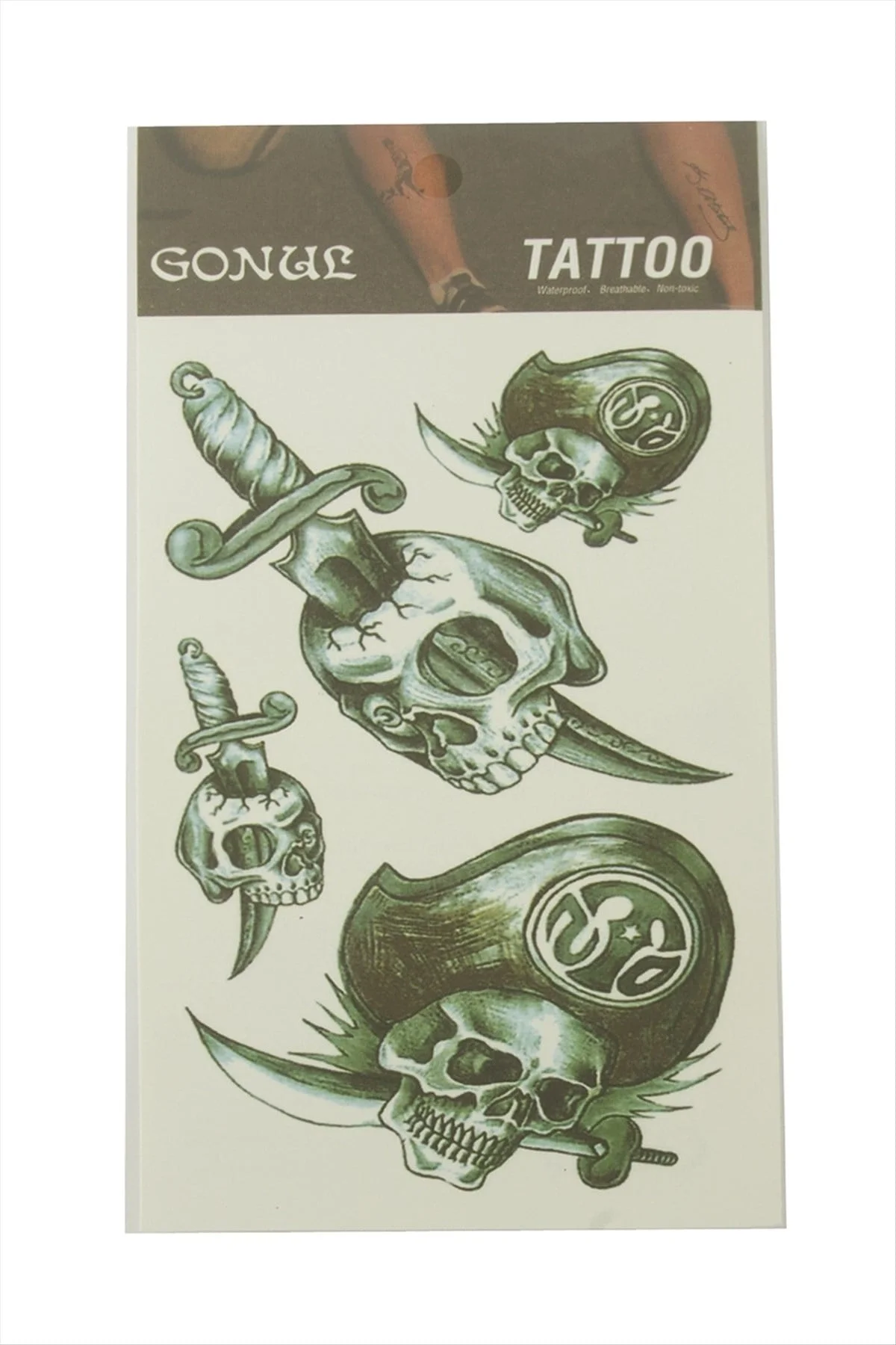 Kuru Kafa Tattoo Dövme Sticker Fiyatı, Yorumları ve Özellikleri