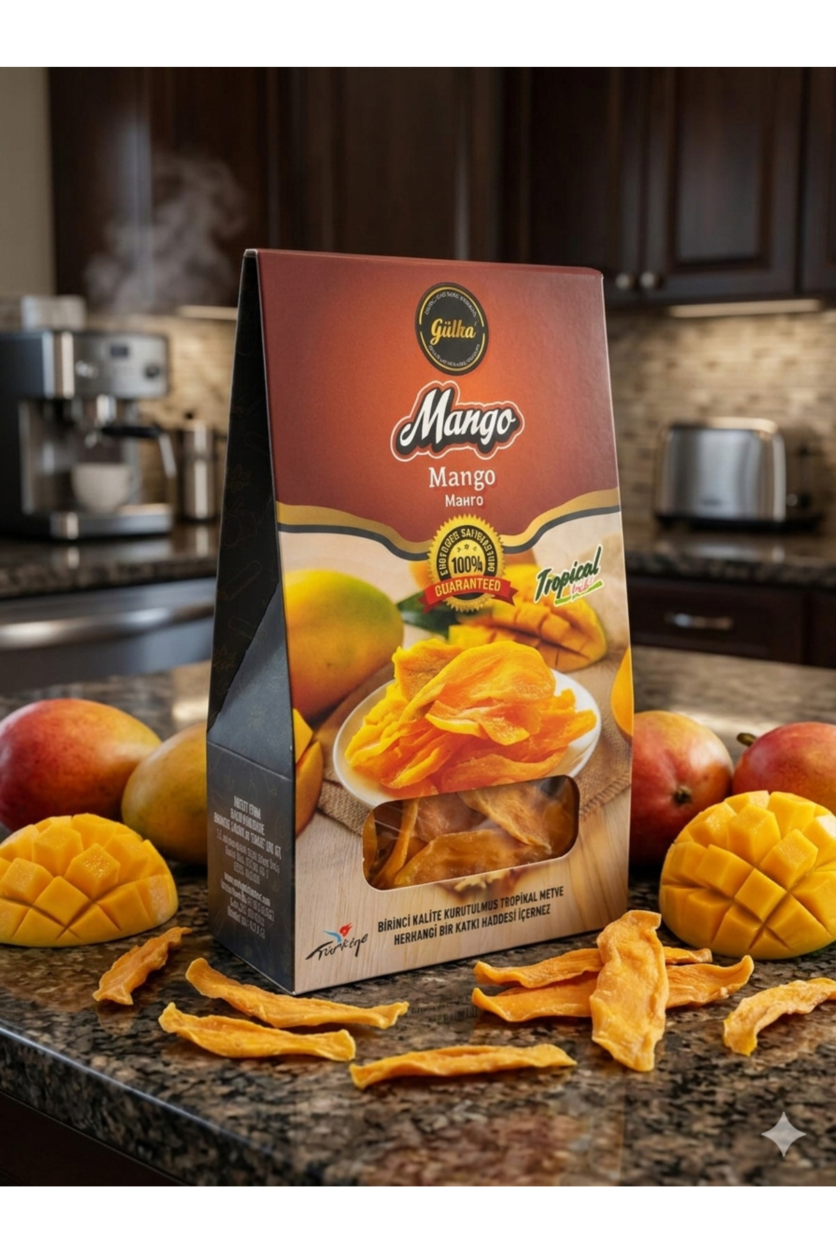 Kuru Mango 100 Gr Mango Kurusu 1.Kalite