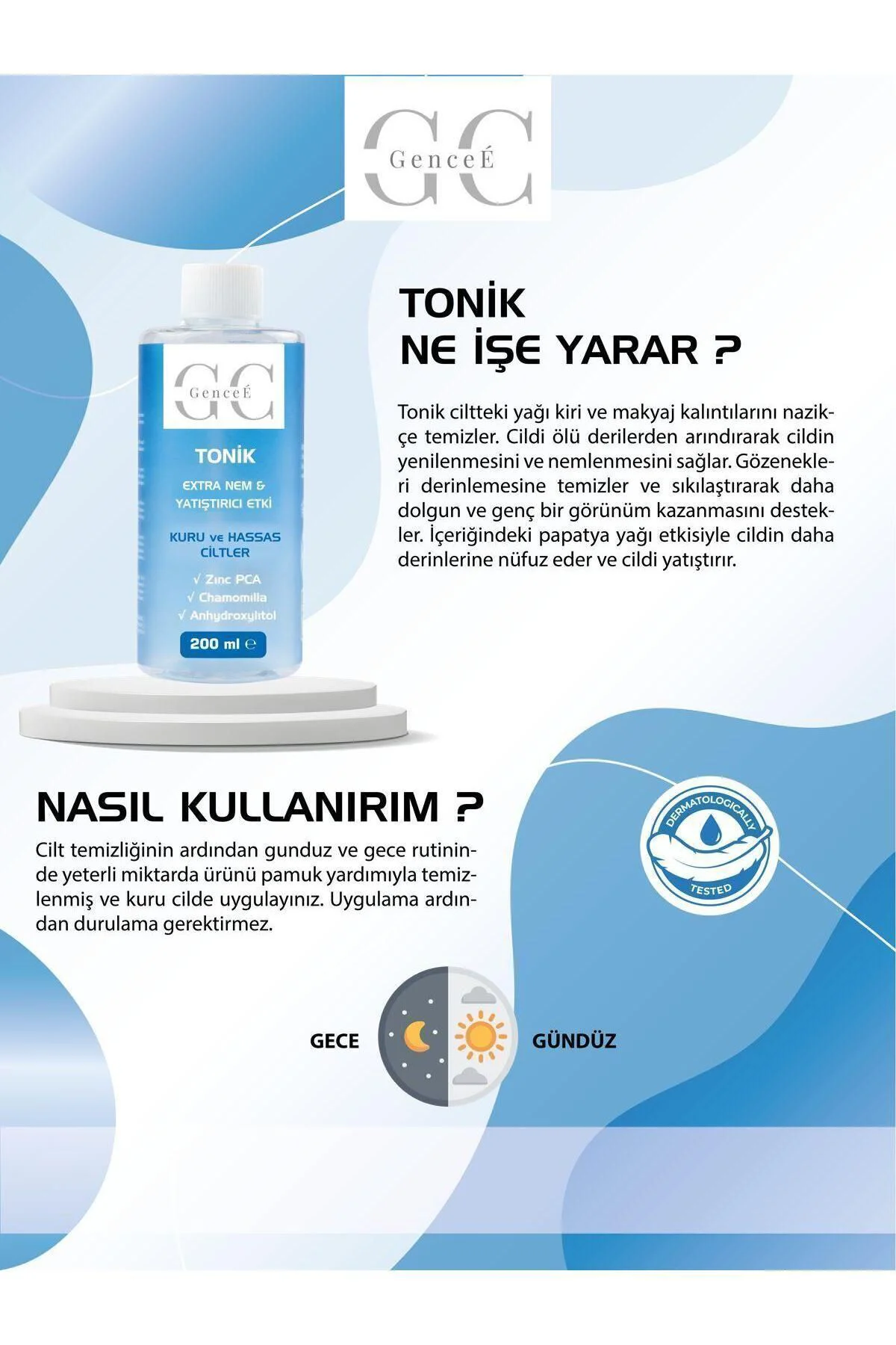 Kuru Ve Hassas Ciltler Için Extra Nem Ve Yatıştırıcı Etkili Yüz T