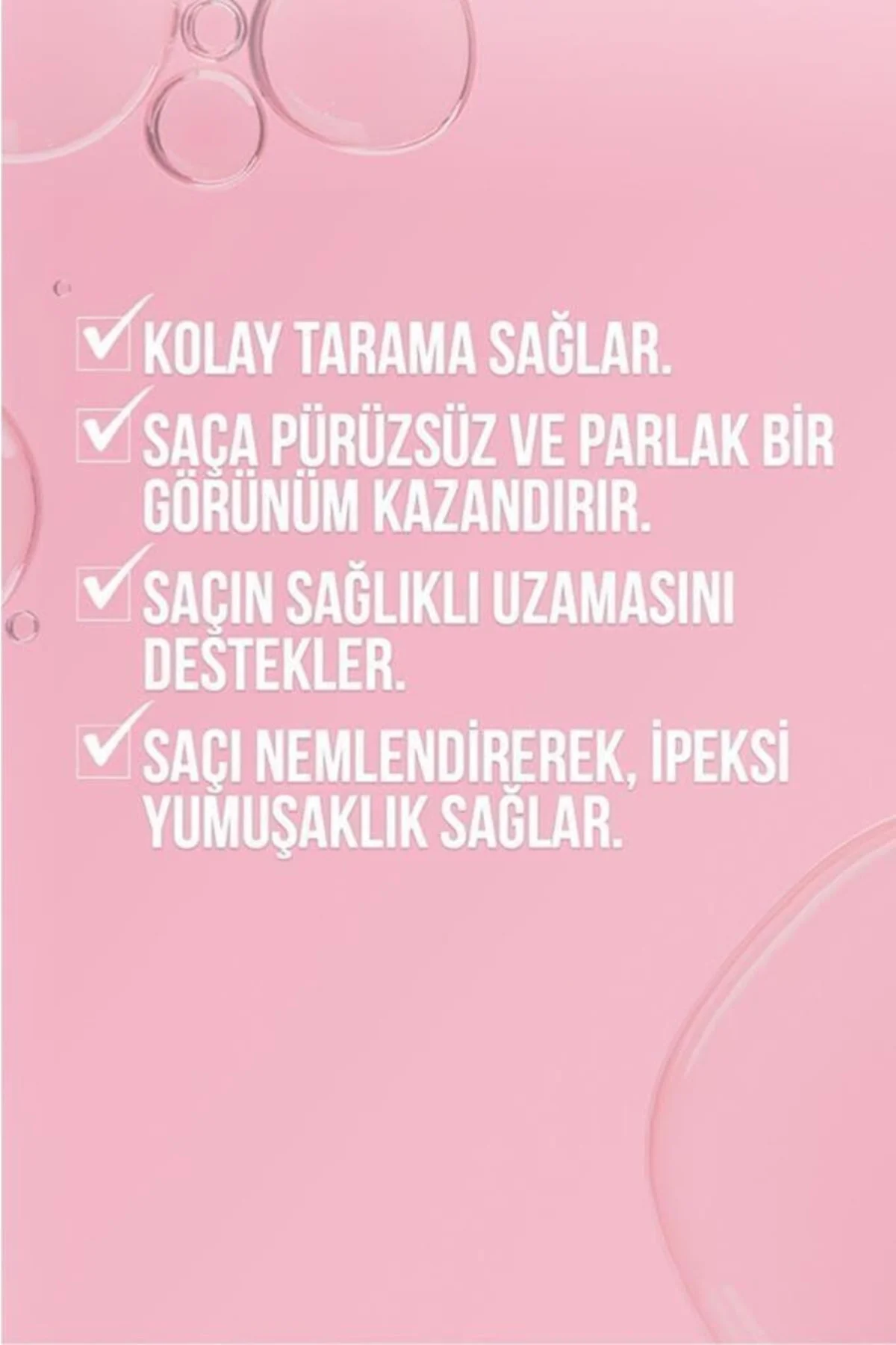 Kuru Ve Yıpranmış Saçlar Için Hızlı Uzama Etkili Saç Bakım Seti 3 Lü