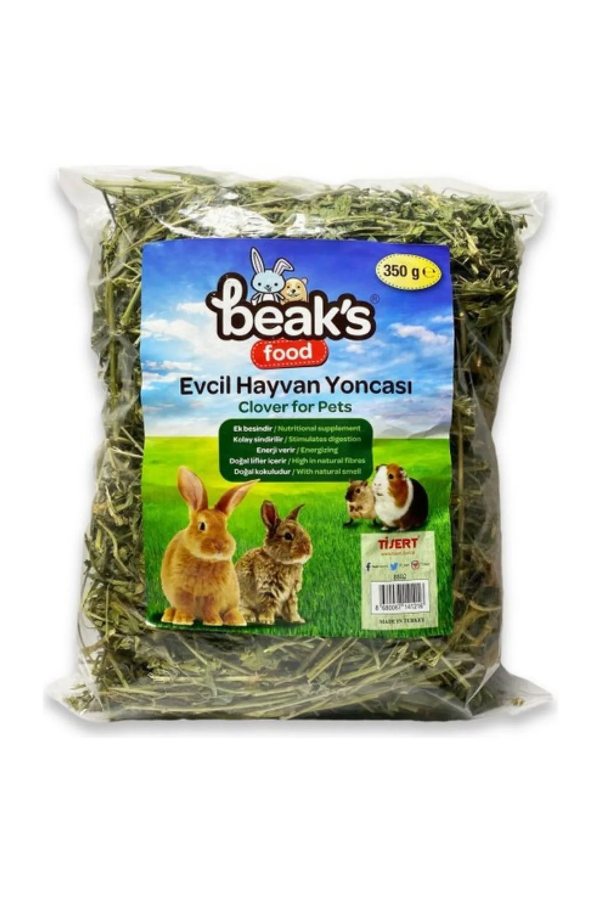 Kuru Yonca Kemirgen Otu 350 Gr