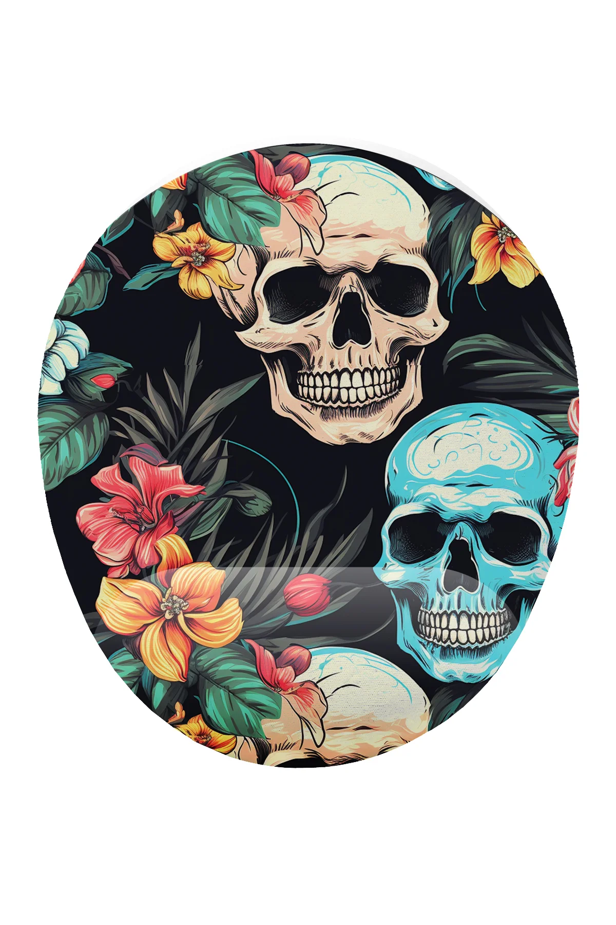 Kurukafa Çiçek Desenli Bilek DestekliKaymaz Buruşmaz Kırılmaz Mou