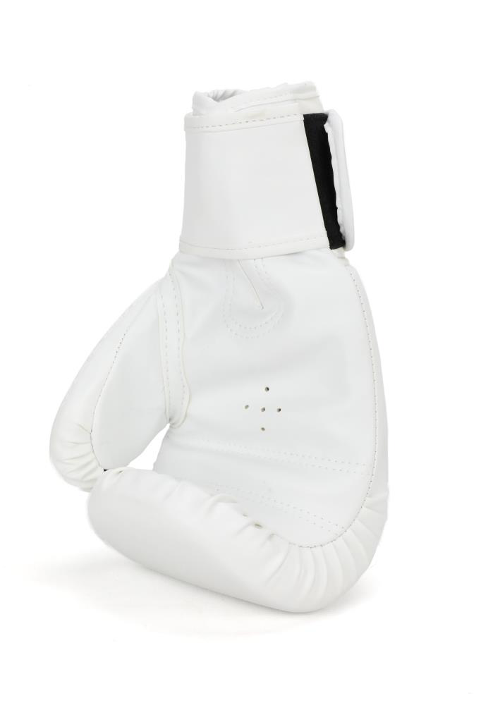 Titan Sport Kurukafa Desenli Beyaz Boks Eldiveni