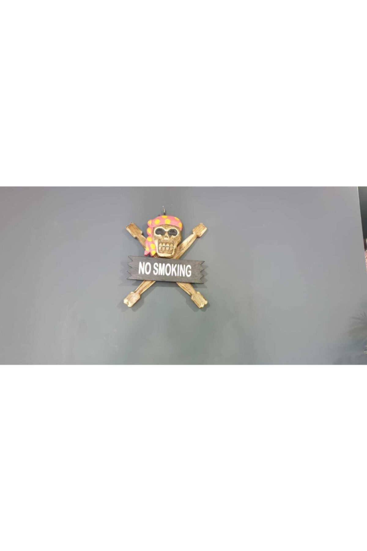 Elif Aksesuar Kurukafa Mask Duvar Dekoru