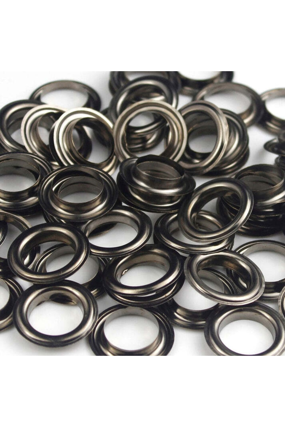 Tuhafiyecimiz Kuş Gözü 28 No 1000 Adet Takım Kapsül Pullu Siyah Kuşgözü Kapsülü