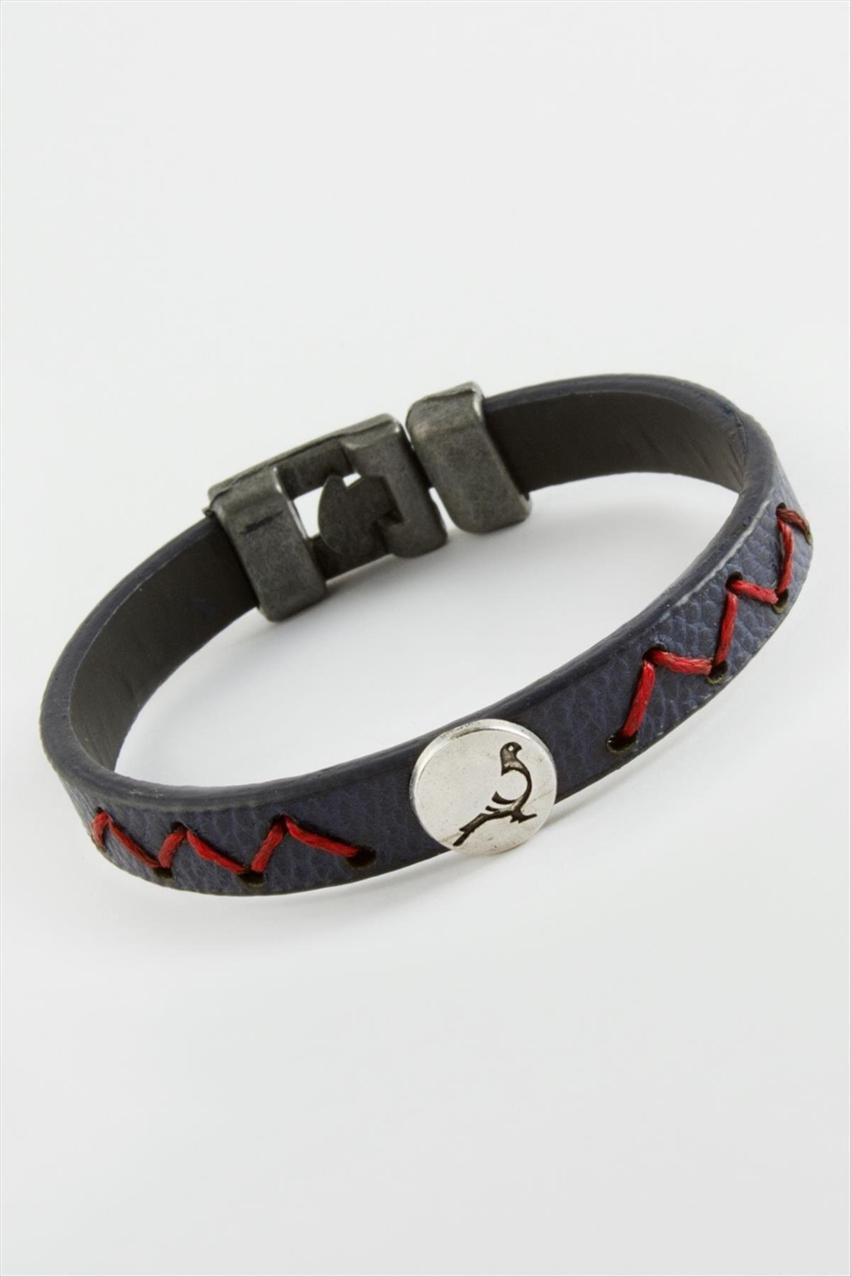 Kuş Kaliteli Suni Deri Bileklik Doğal Taş Bileklik Şık Tasarım