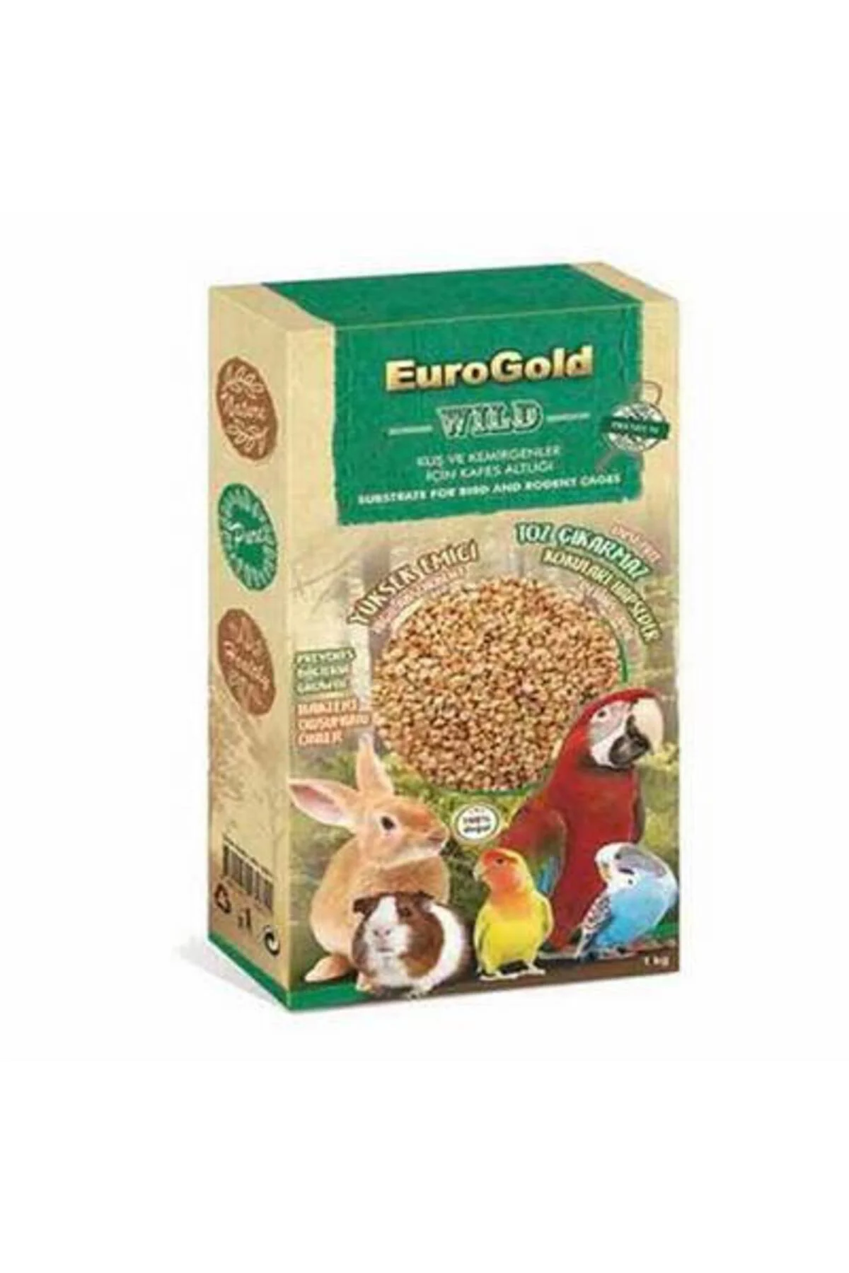 Kuş ve Kemirgen Kafes Altlığı Taban Malzemesi 1 Kg