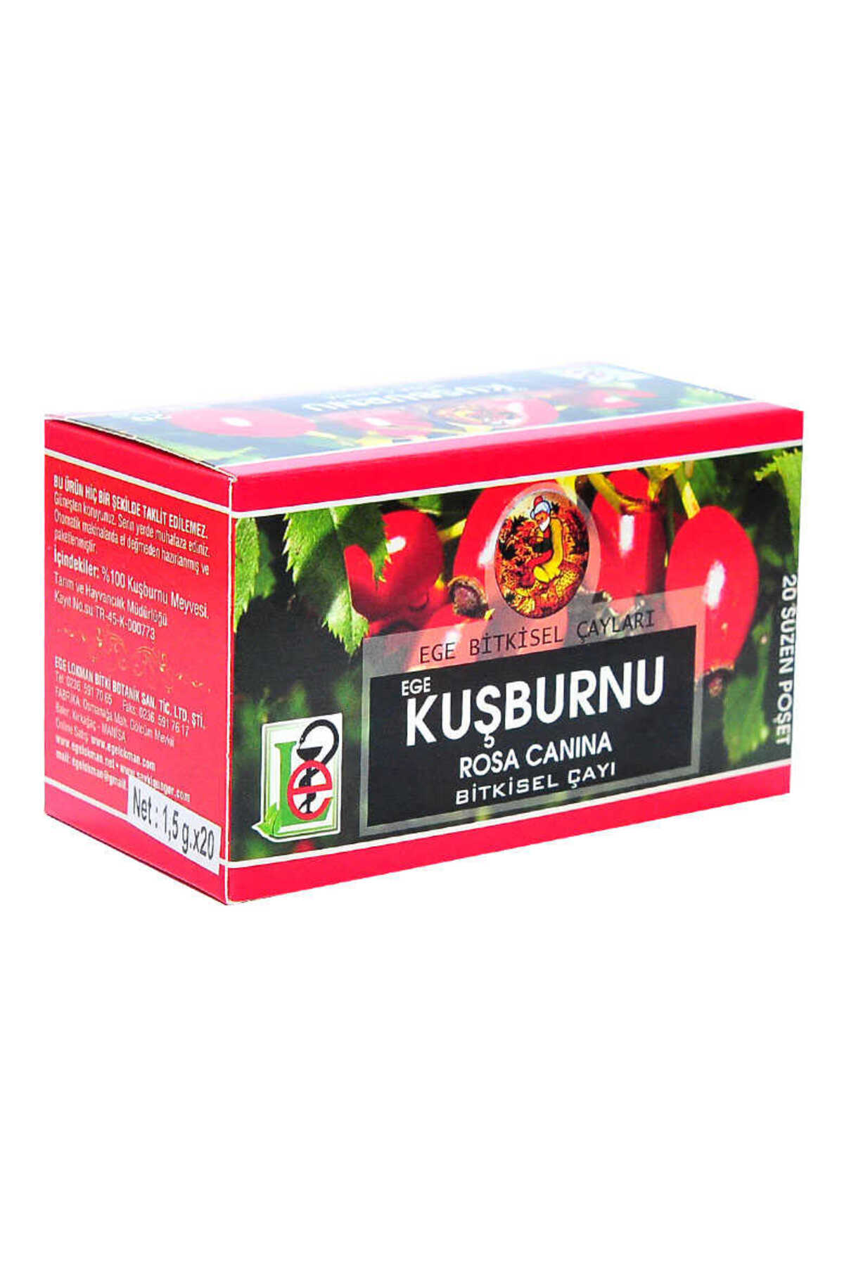 Twox Kuşburnu Çayı 20 Süzen Poşet