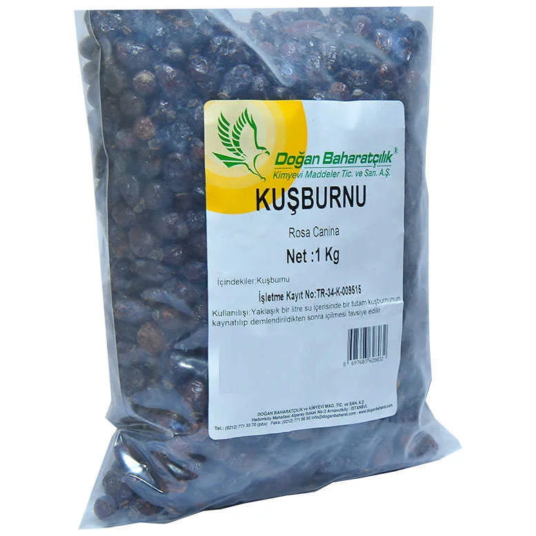 Kuşburnu Doğal Tane 1000 Gr Paket Fiyatı, Yorumları ve Özellikleri