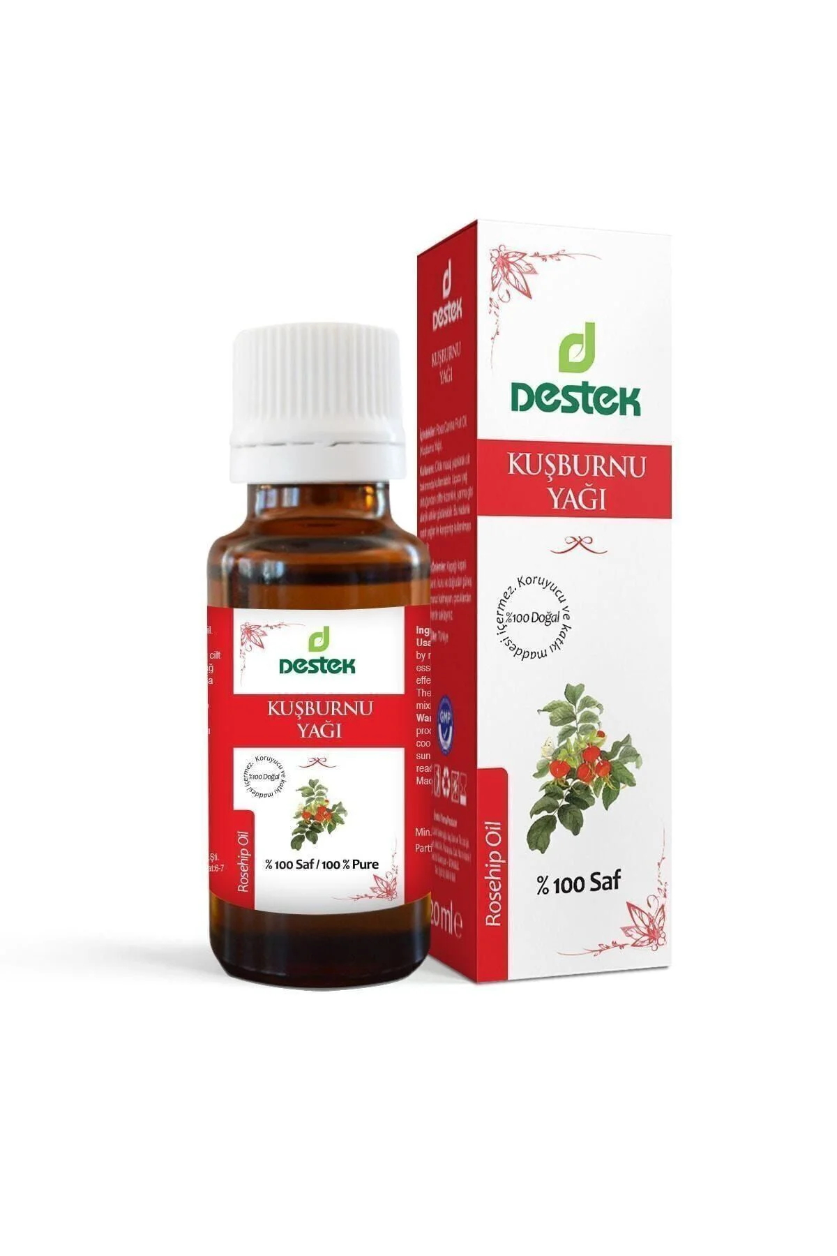Kuşburnu Yağı Soğuk Pres 20 ml