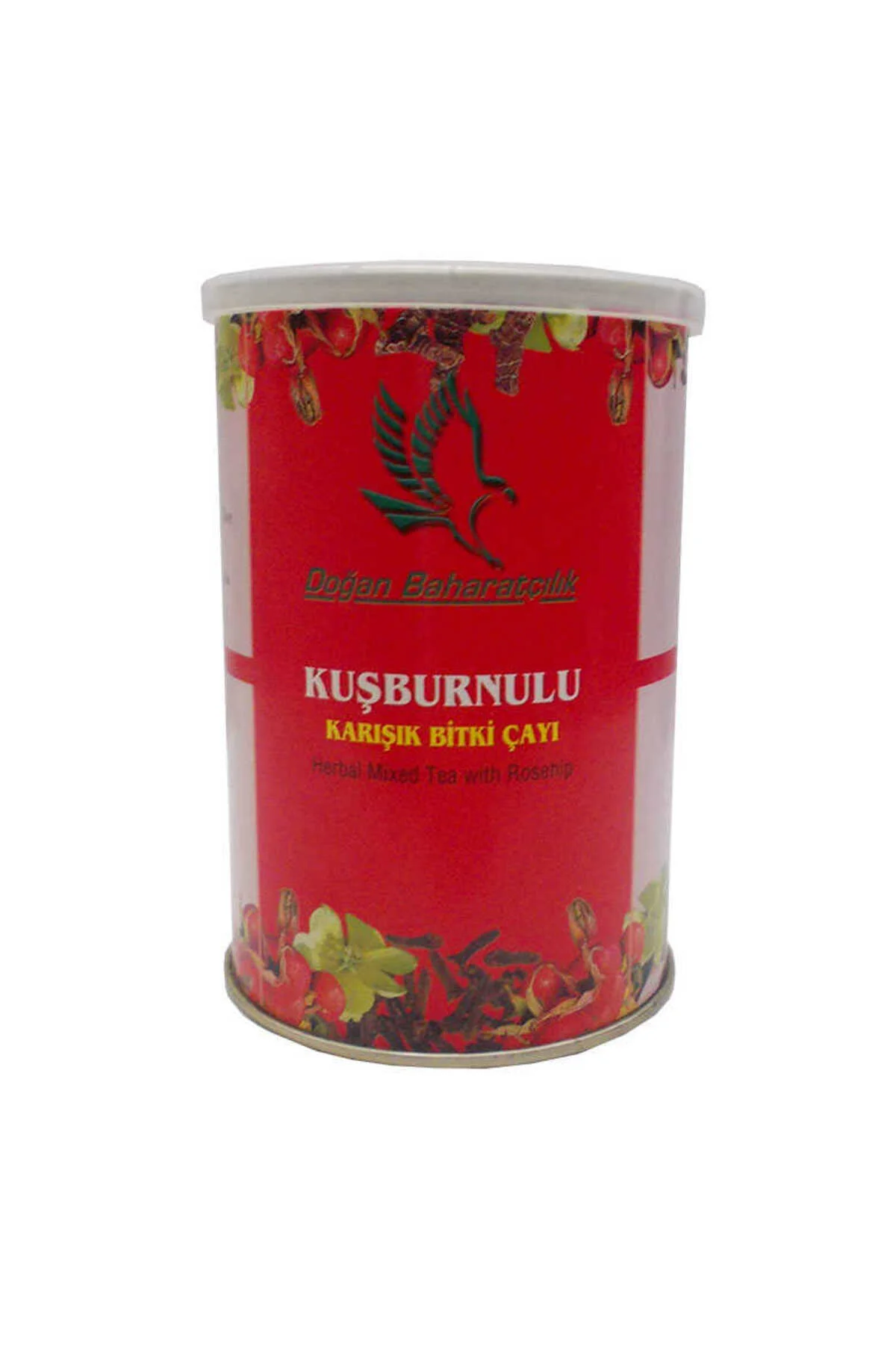 Kuşburnulu Karışık sel Çay 100 Gr Teneke Kutu
