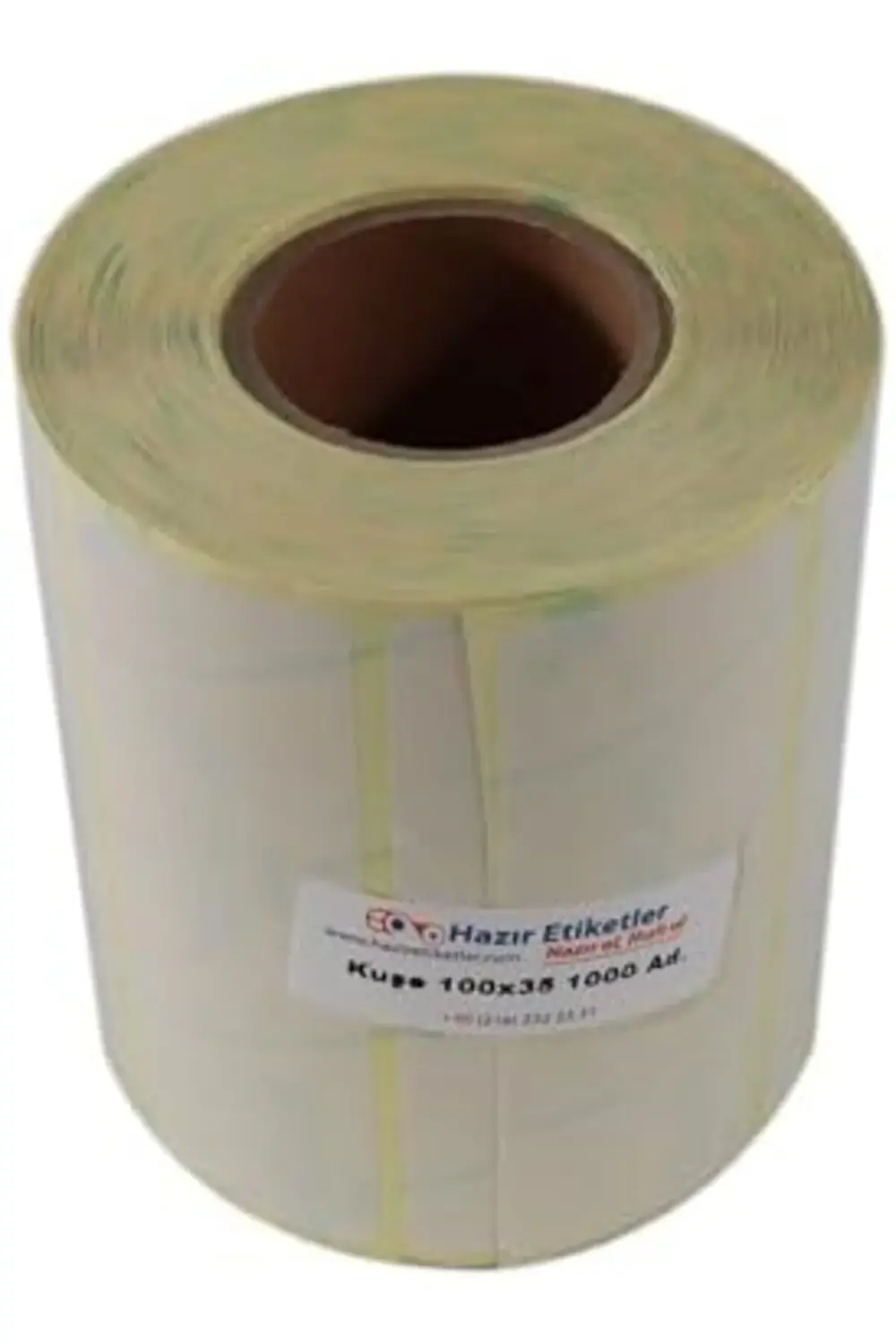 Kuşe Rulo Etiket 100mm x 35mm 1000 Adet 395519