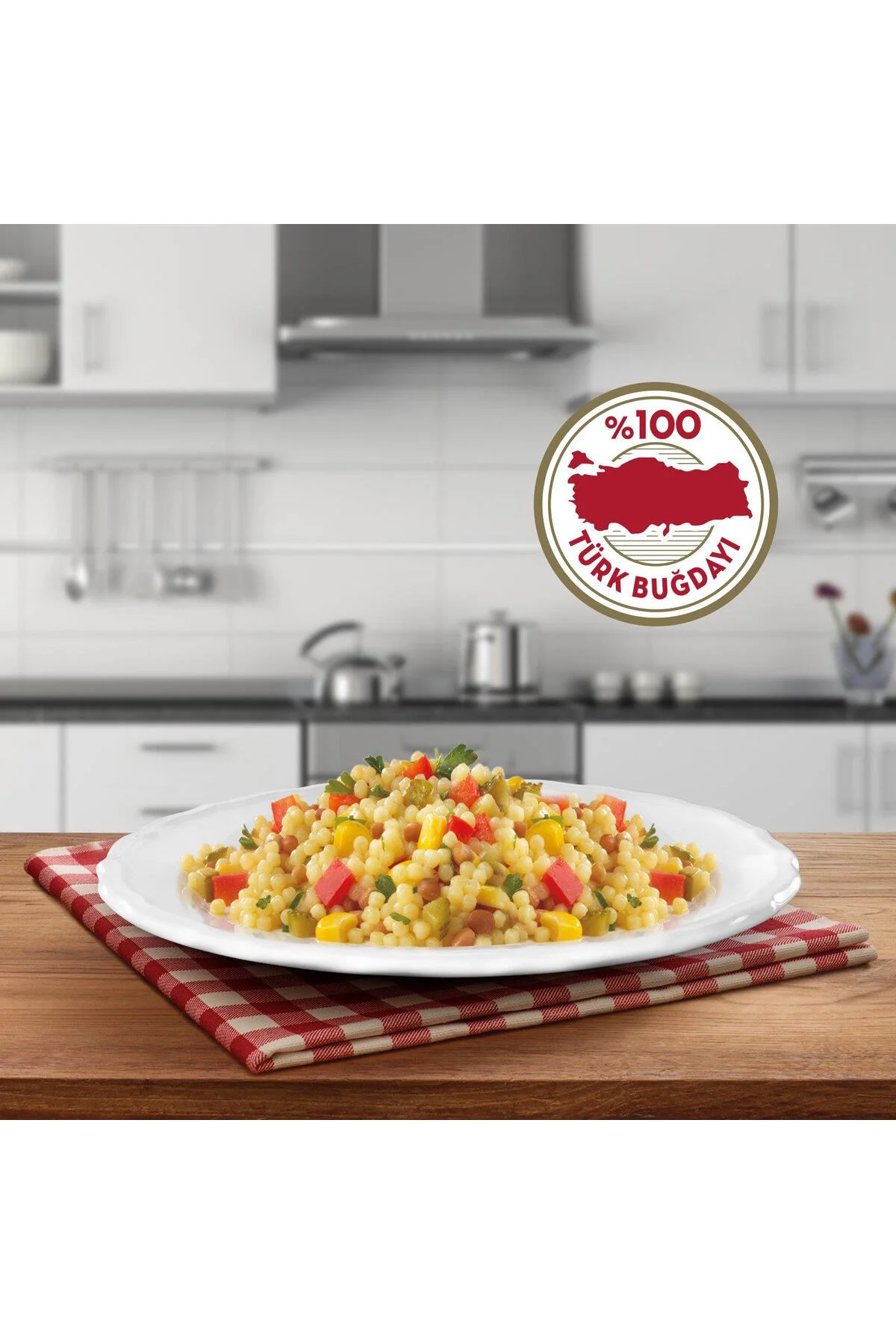 Kuskus Makarna 500 g 2 Adet - Pratik Lezzet %100 Türk Buğdayı - Güven Bitkisel Fiyatı, Yorumları ve Özellikleri