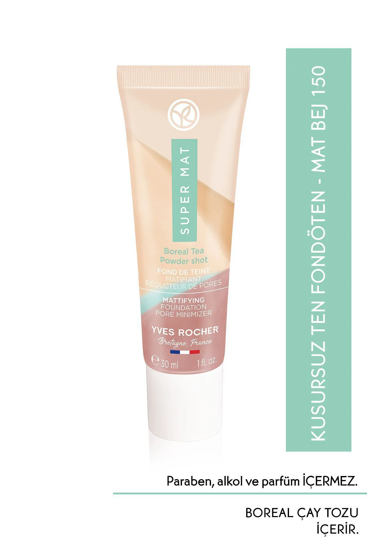 Kusursuz Ten Mat Fondöten-30 Ml-mat Bej 150