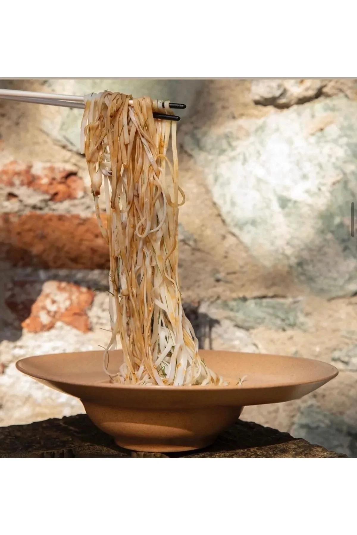 KÜTAHYA PORSELEN GALAXY SPAGETTİ TABAĞI MAT BEJ 29 CM.