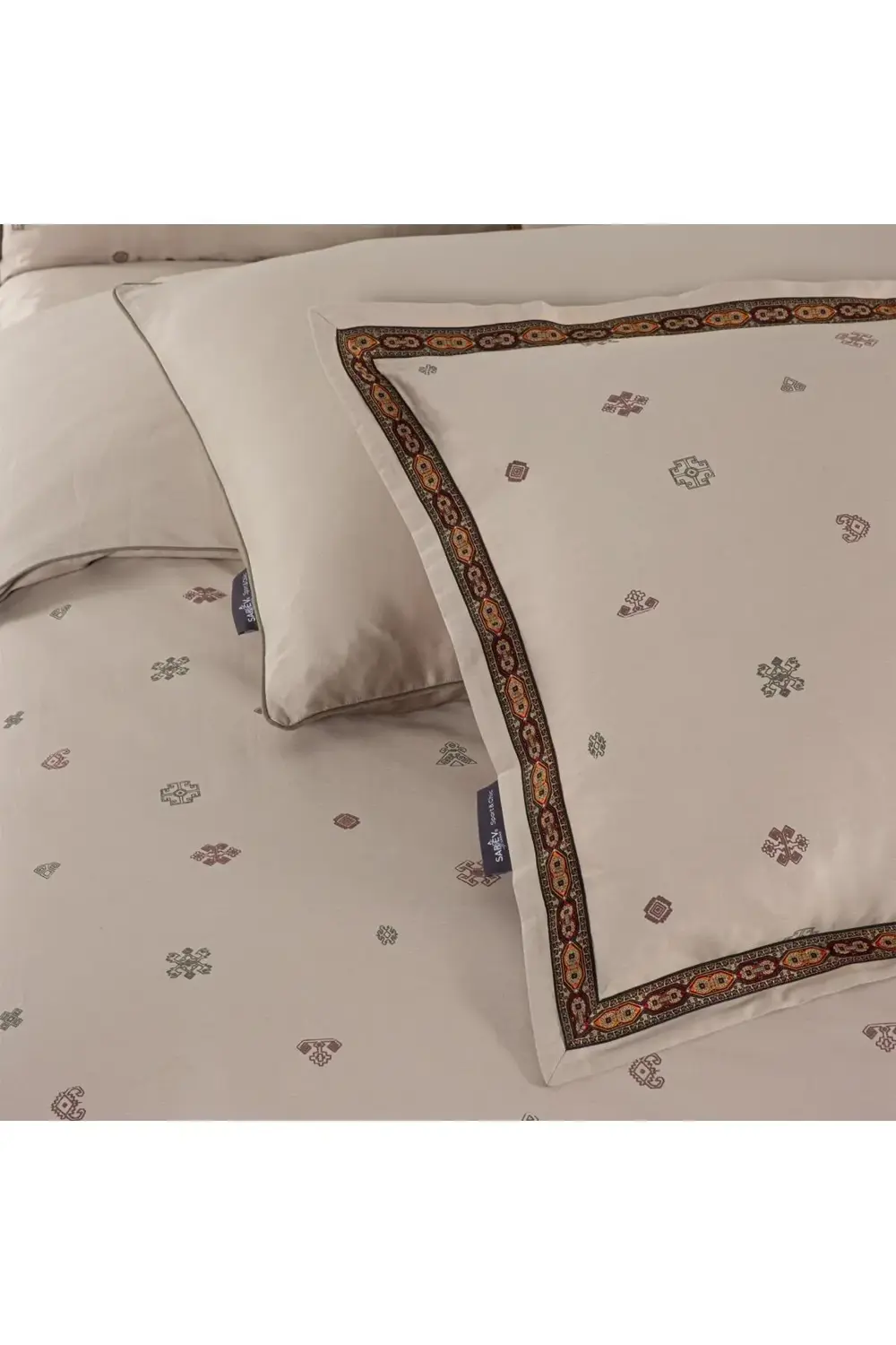 Kutay Çift Kişilik %100 Pamuk Saten "300 TC" Nevresim Takımı Moch