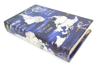 Kutu Kitap Aynalı Globe Dekoratif Hediyelik Kitap Kutusu