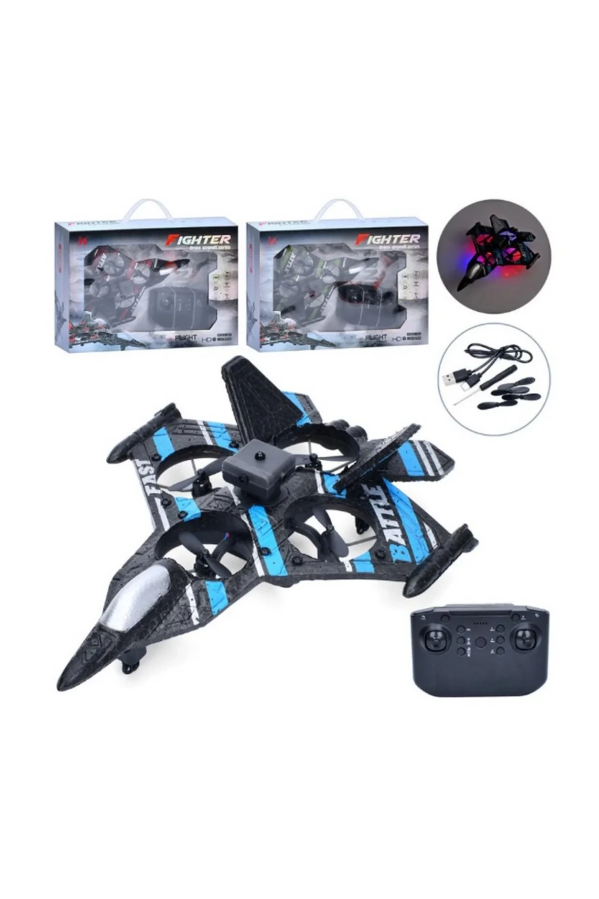 Kutuda Kameralı Uçak Drone