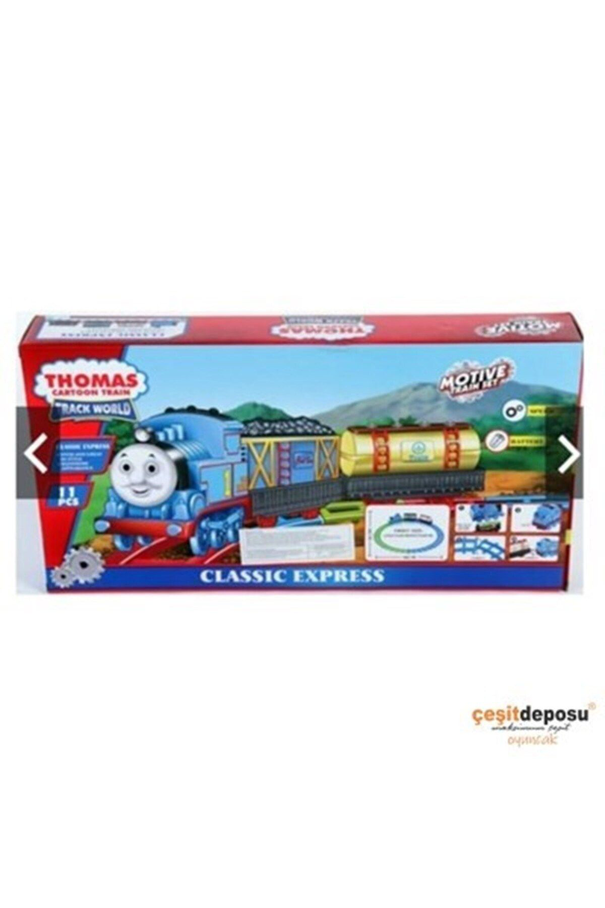 Asya Oyuncak Kutulu 266B-3 Karater Baskili Tren 11Pcs