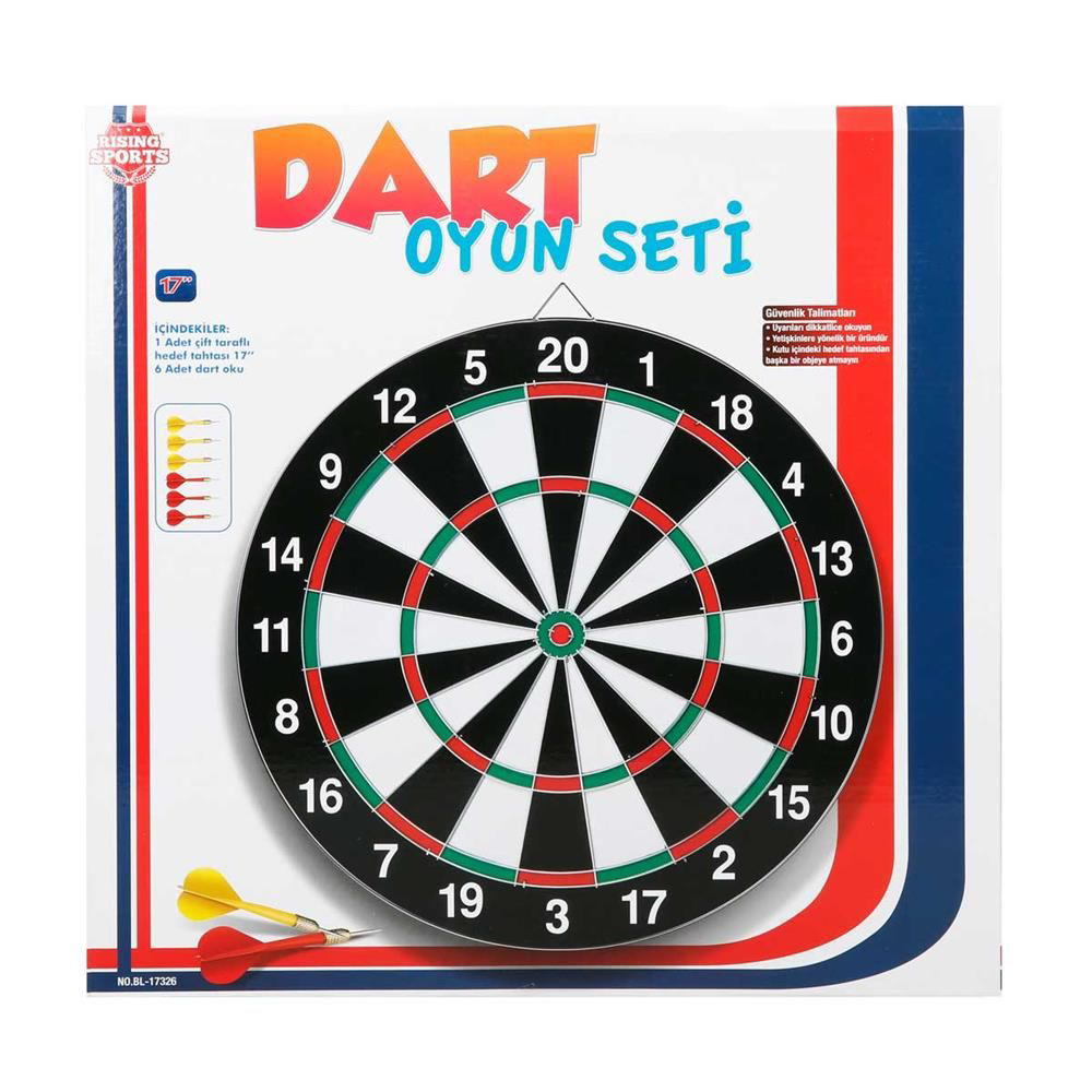 Kutulu Çivili 41,5 Cm Dart Oyun Seti Kutulu Çivili 41,5 Cm Dart Oyun Seti