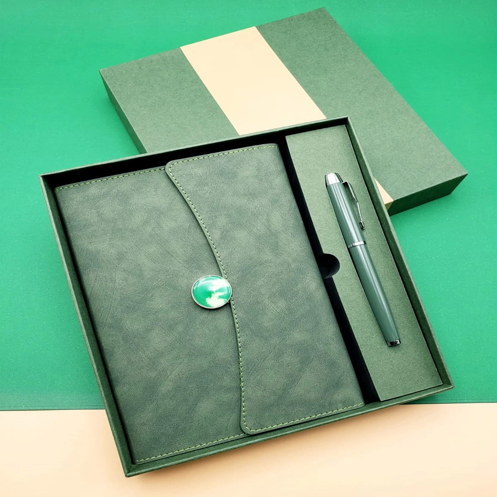 Kutulu Defter Kalem Set