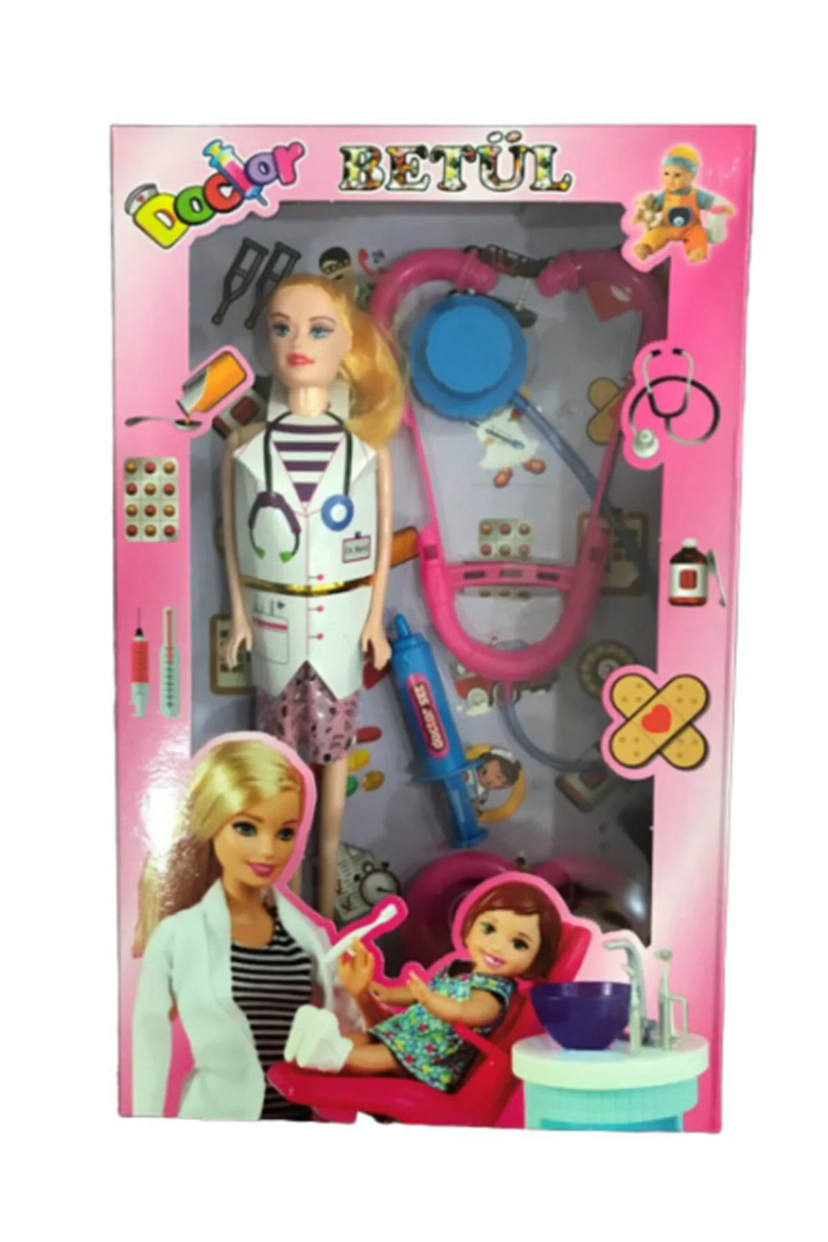 Kutulu Doktor Setli Bebek Betül Nazar Toys