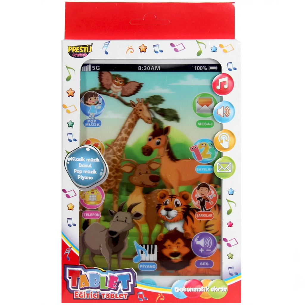Kutulu Eğlenceli Pilli Tablet Kutulu Eğlenceli Pilli Tablet