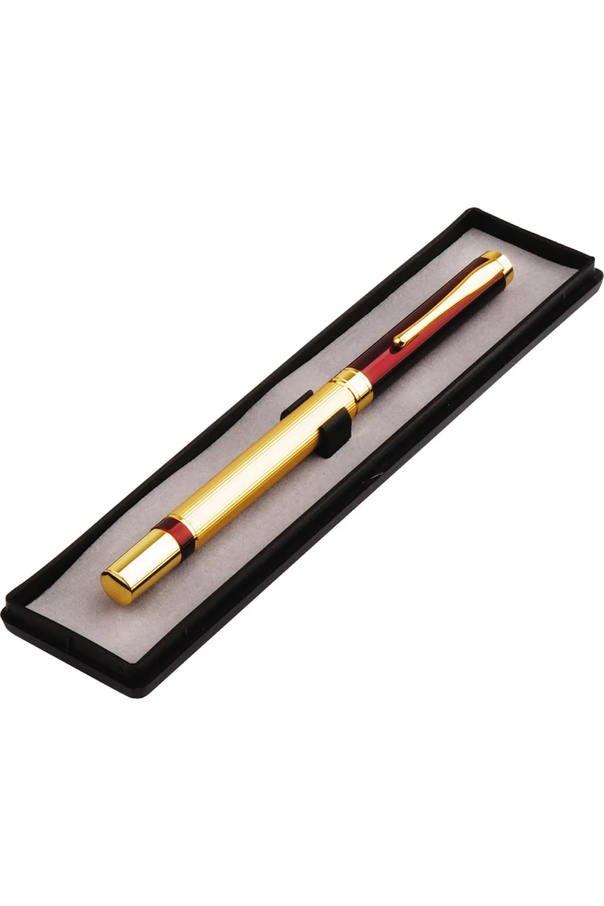 Kutulu Kırmızı Gold Tasarım Roller Kalem