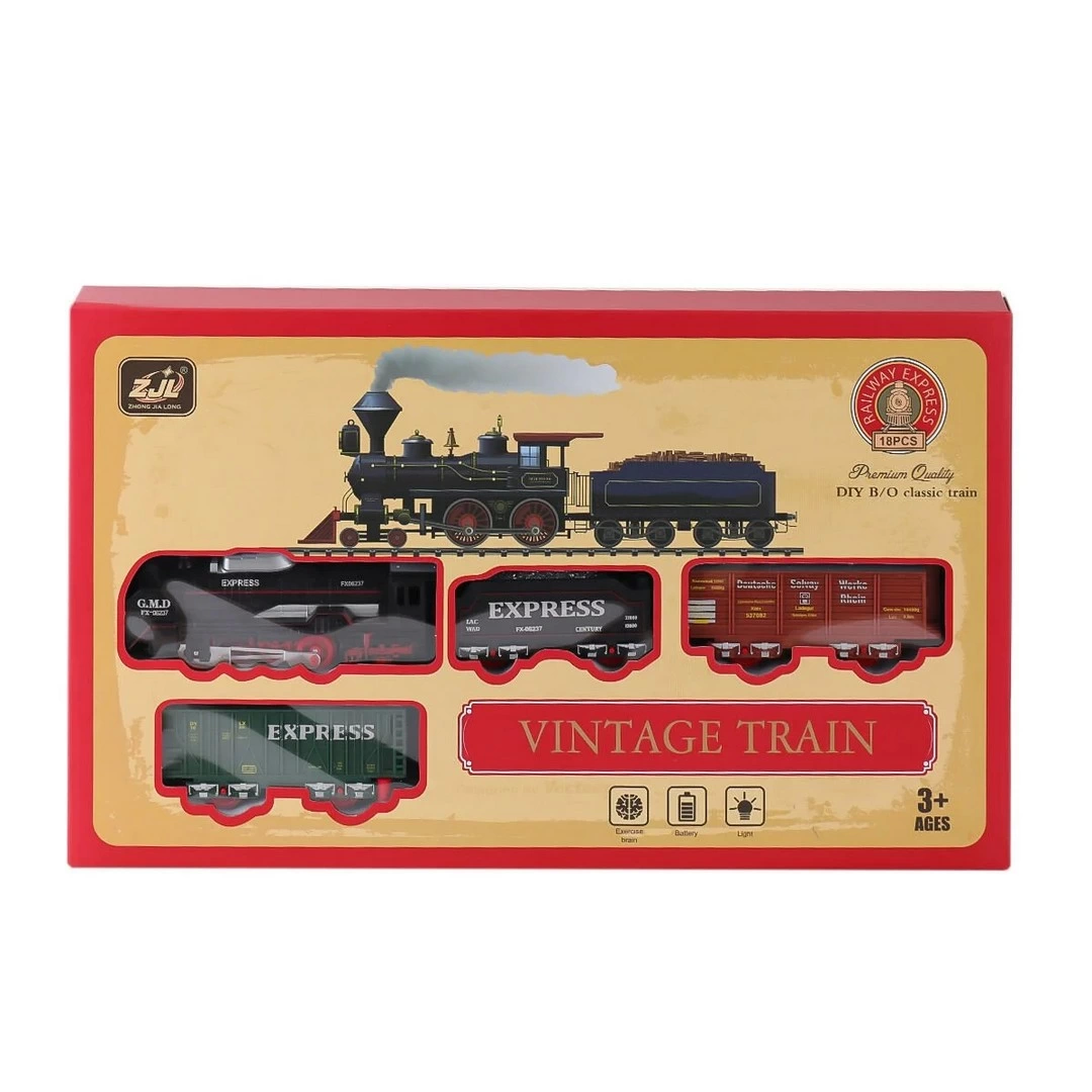 Kutulu Pilli Tren Seti 18 Parça