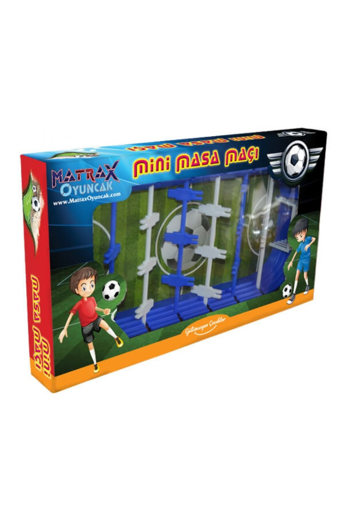 Oyuncak Store Kutulu Plastik Toplu Kaleli Langırt Oyunu - Mini Langırt Oyunu