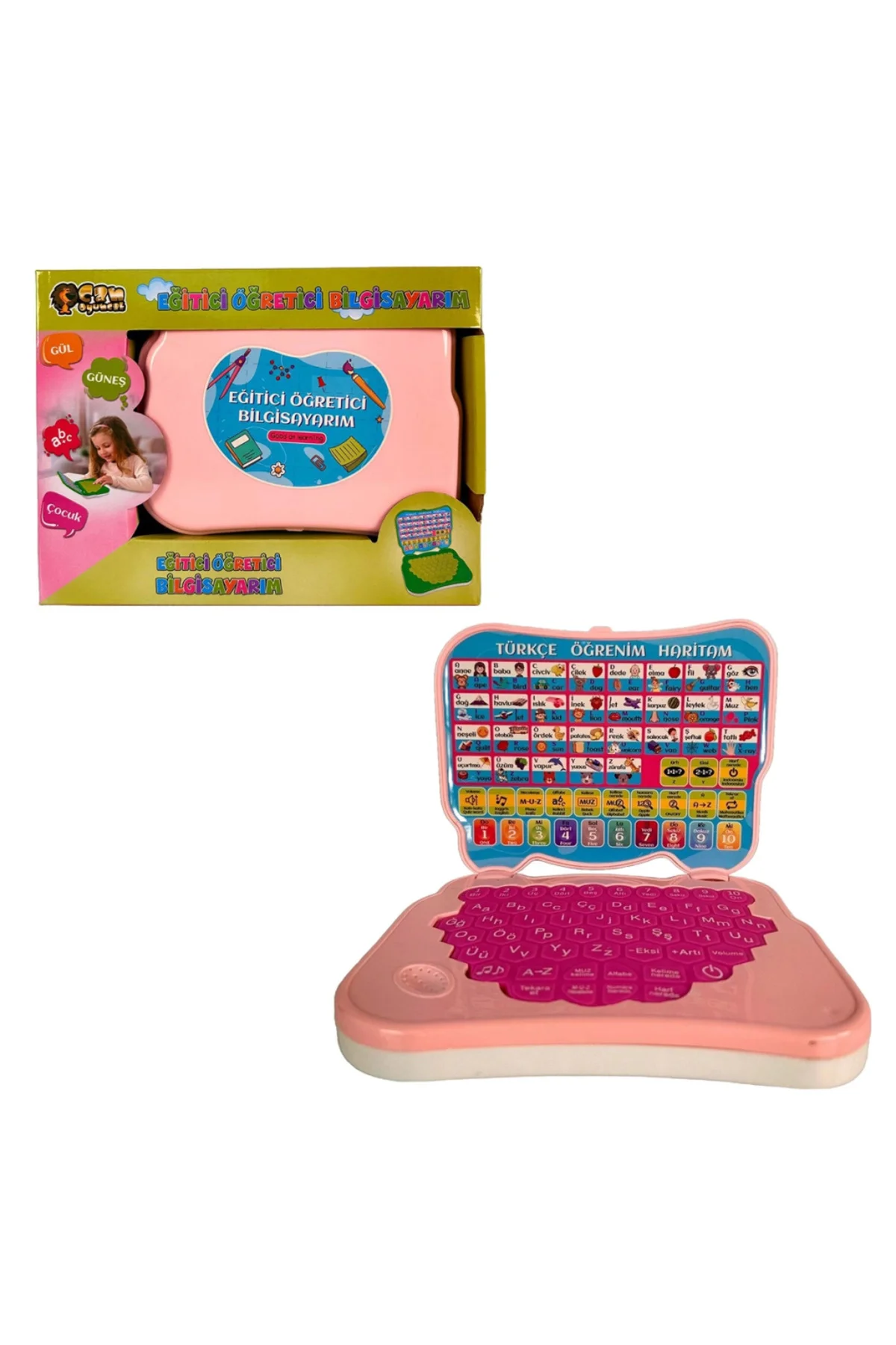 Kutulu Türkçe Laptop