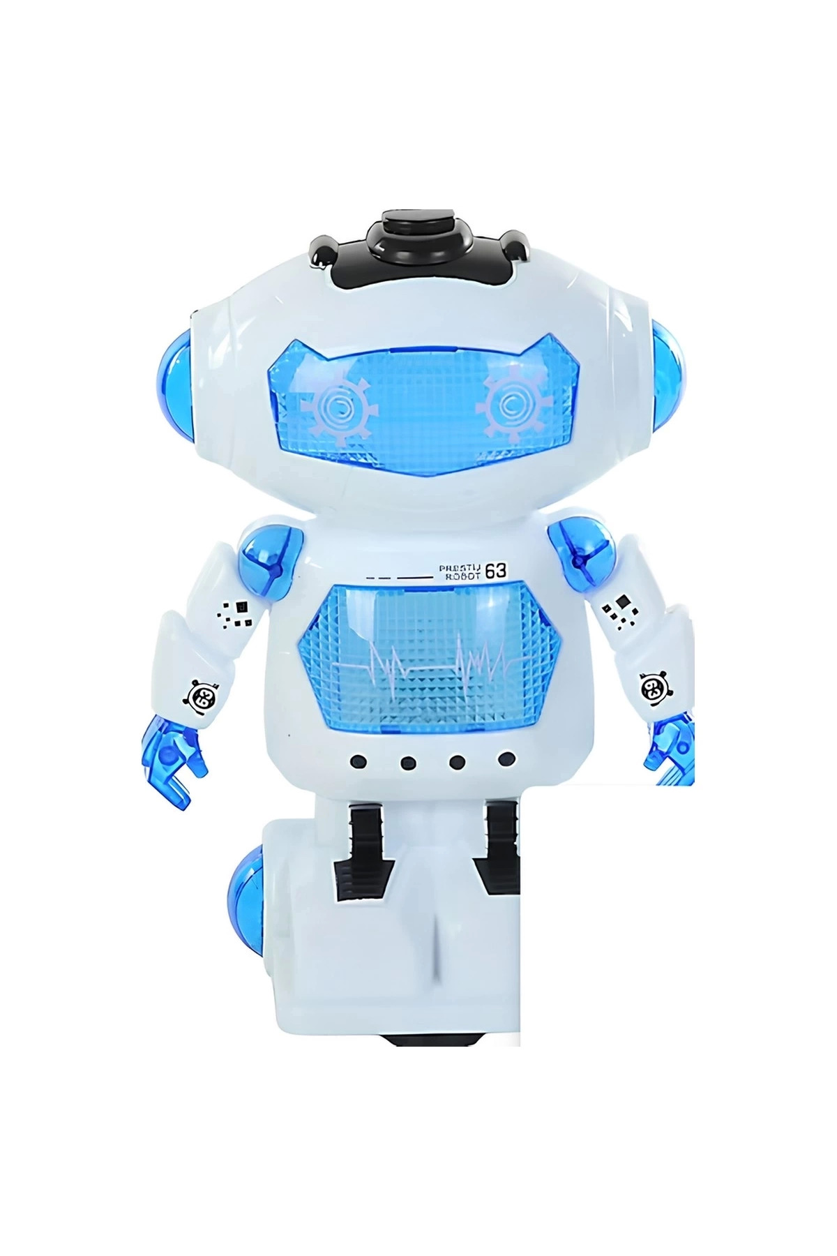 Frereconception Kutulu Yürüyen Sesli İşikli Robot