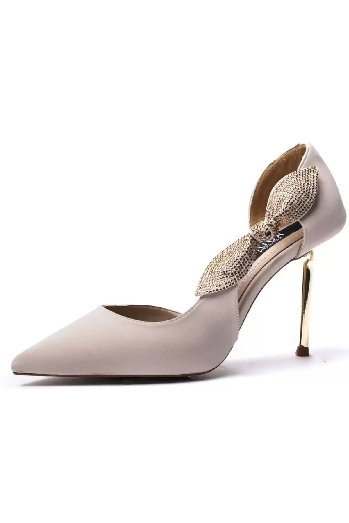 Kuum K25-820 Bej Stiletto 9 Cm Kadın Abiye Ayakkabı Kuum K25-820 Bej Stiletto 9 Cm Kadın Abiye Ayakkabı