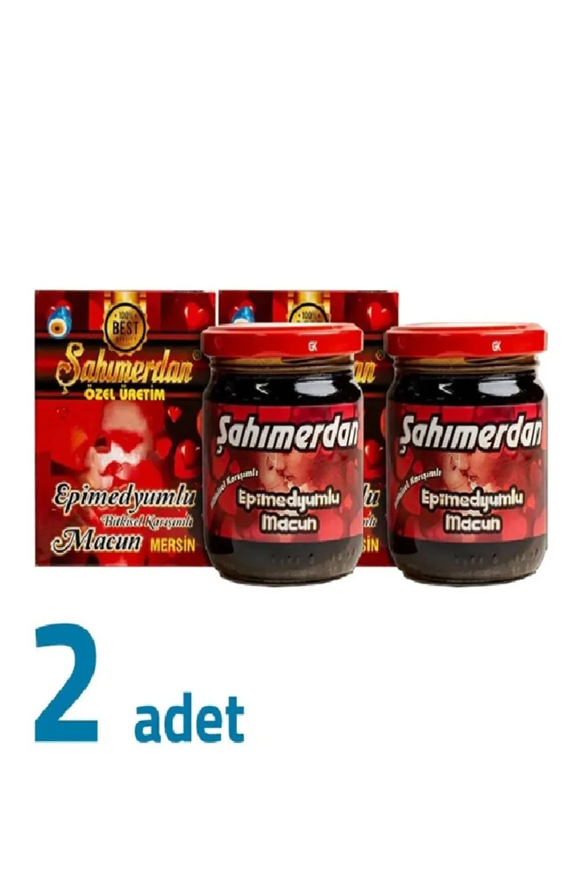 Kuvvet Mesir Atom Şahımerdan Bitkisel Epmdyumlu Macun 240 gr X 2 
