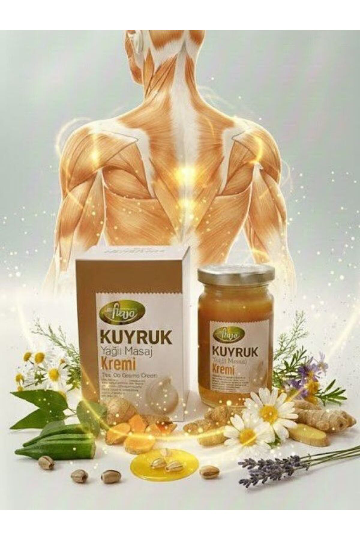 Kuyruk Yağı Kremi Kuyruk Yağlı Masaj Kremi