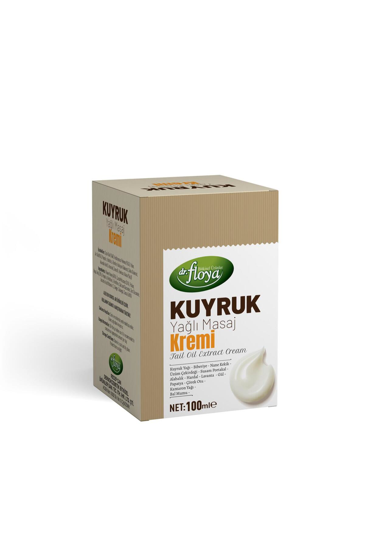 Kuyruk Yağı Kremi Kuyruk Yağlı Masaj Kremi