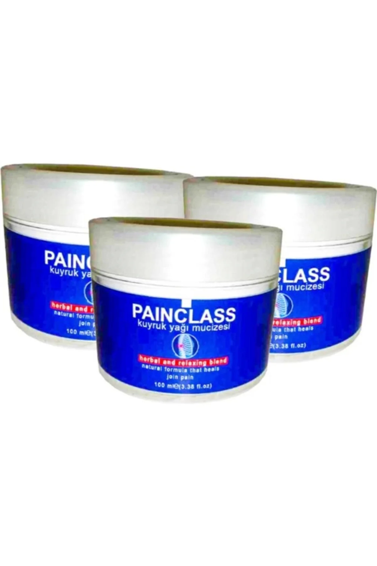 Kuyruk Yağı Kremi Painclass ile Uyumlu 150 ml 3'lü Set — Eklem ve Kas Ağrılarına Doğal Şifa