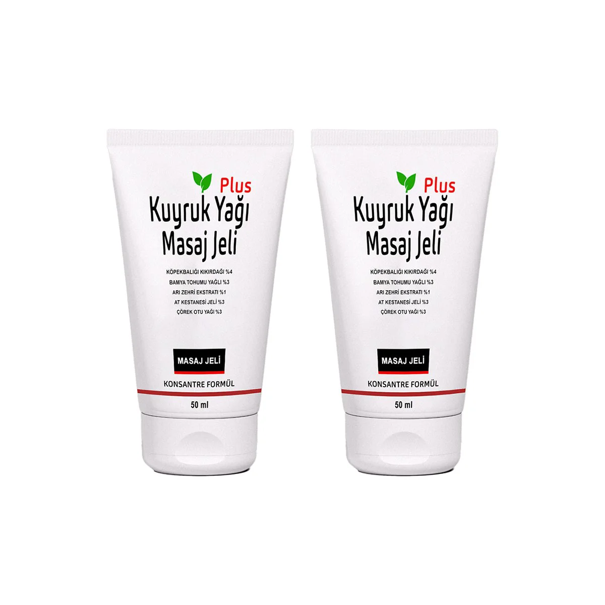 Kuyruk Yağı Masaj Jeli Plus 2'li Set – Konsantre Formül 2x50 ml Fiyatı, Yorumları ve Özellikleri