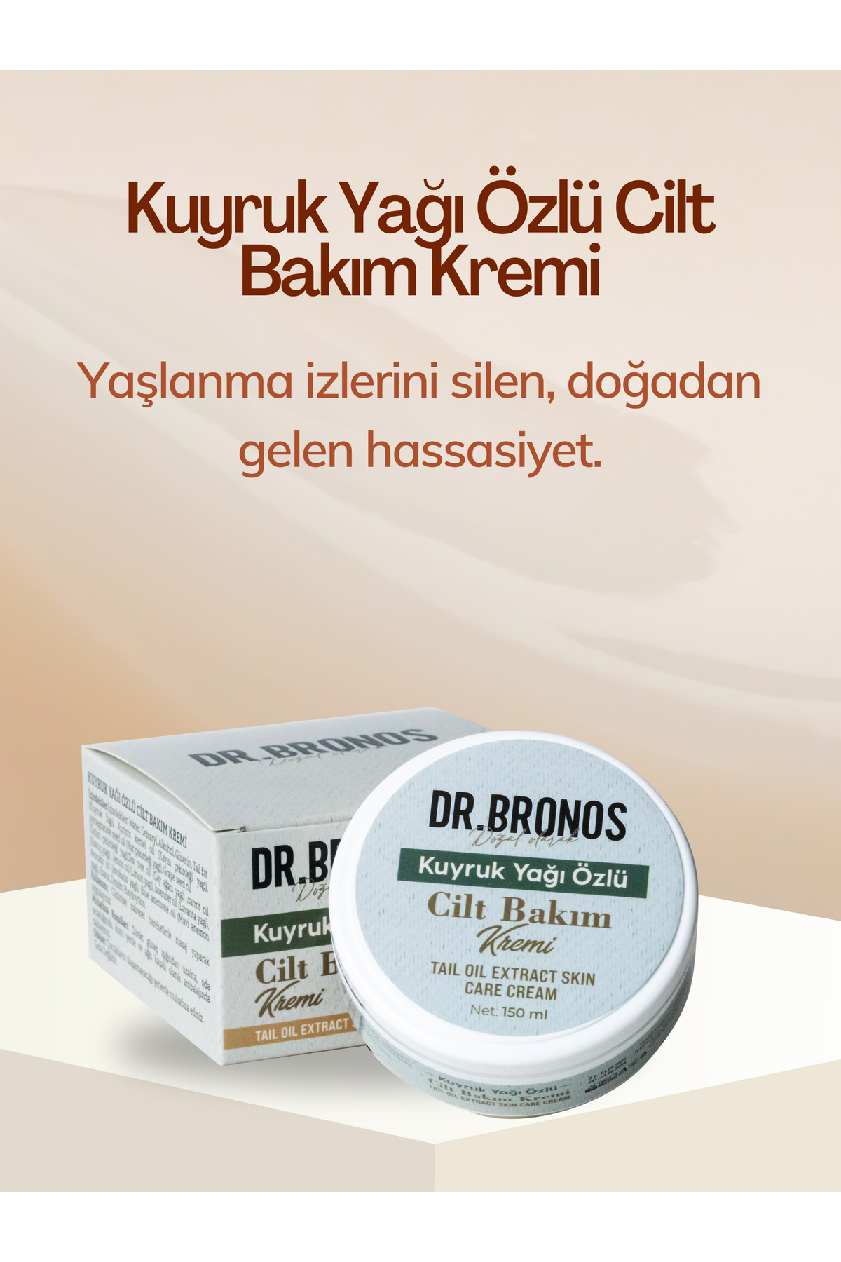 Kuyruk Yağı Özlü Cilt Bakım Kremi 150 ml